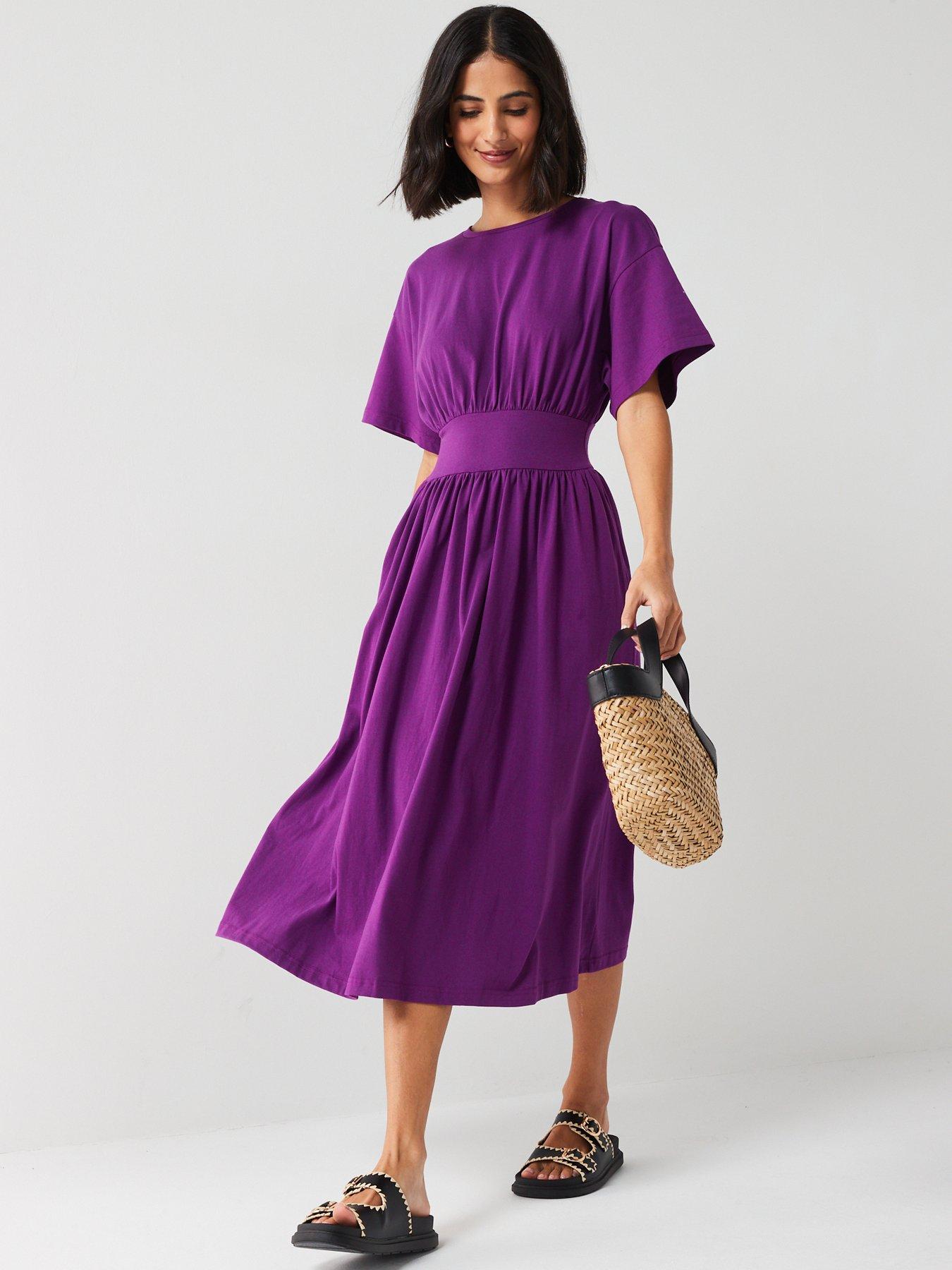 everyday-waisted-midi-dress-purpleback