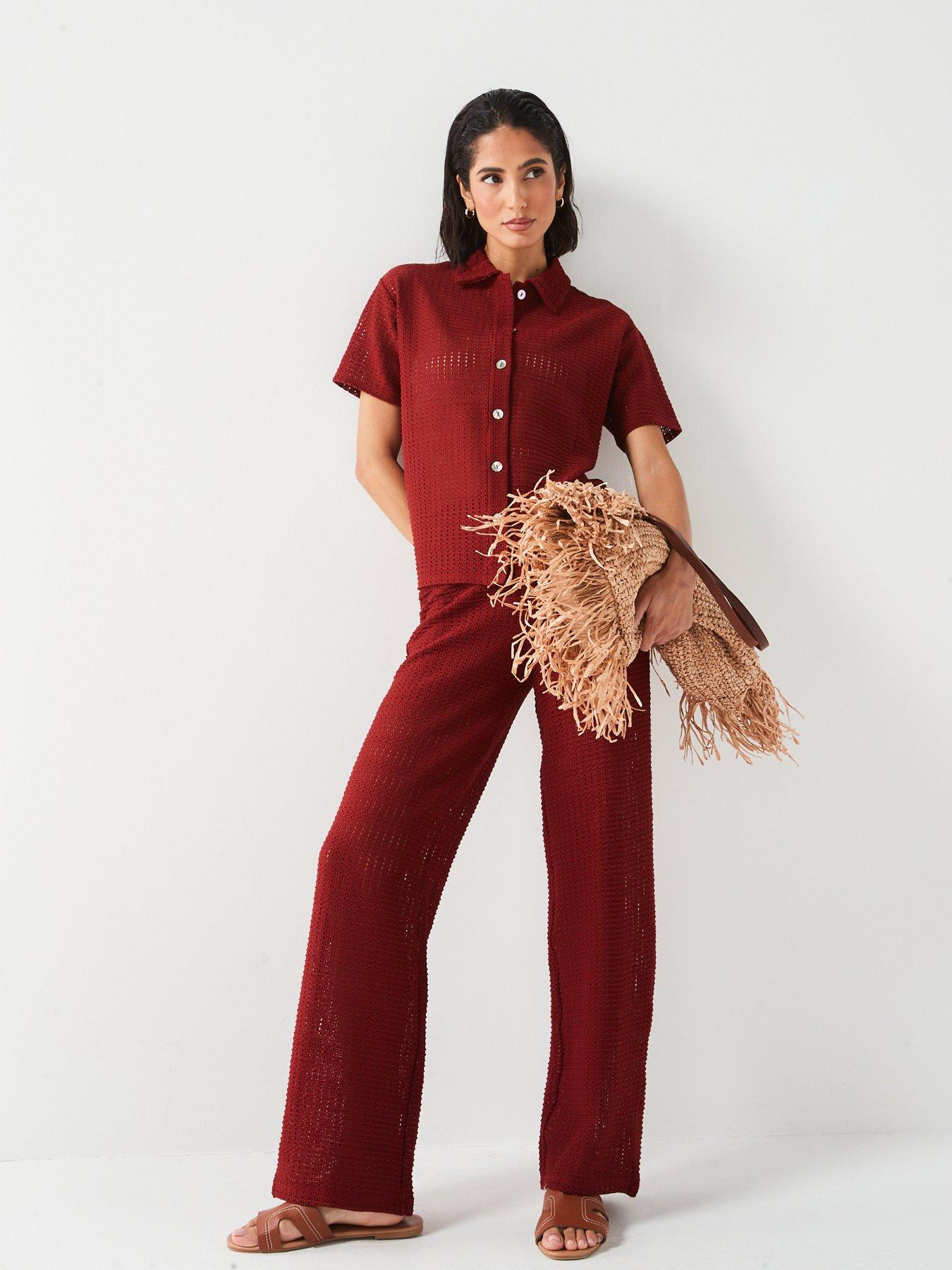 v-by-very-crochet-co-ord-trousers-redback