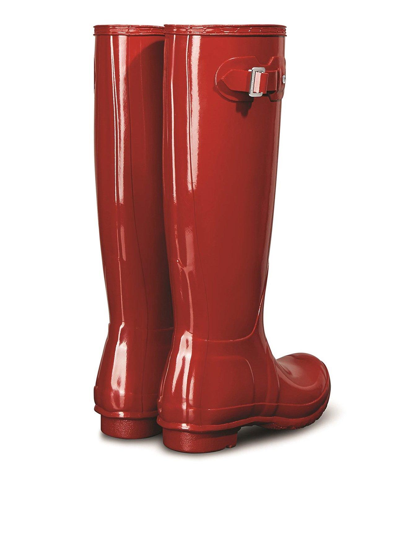 Mens red 2025 hunter boots