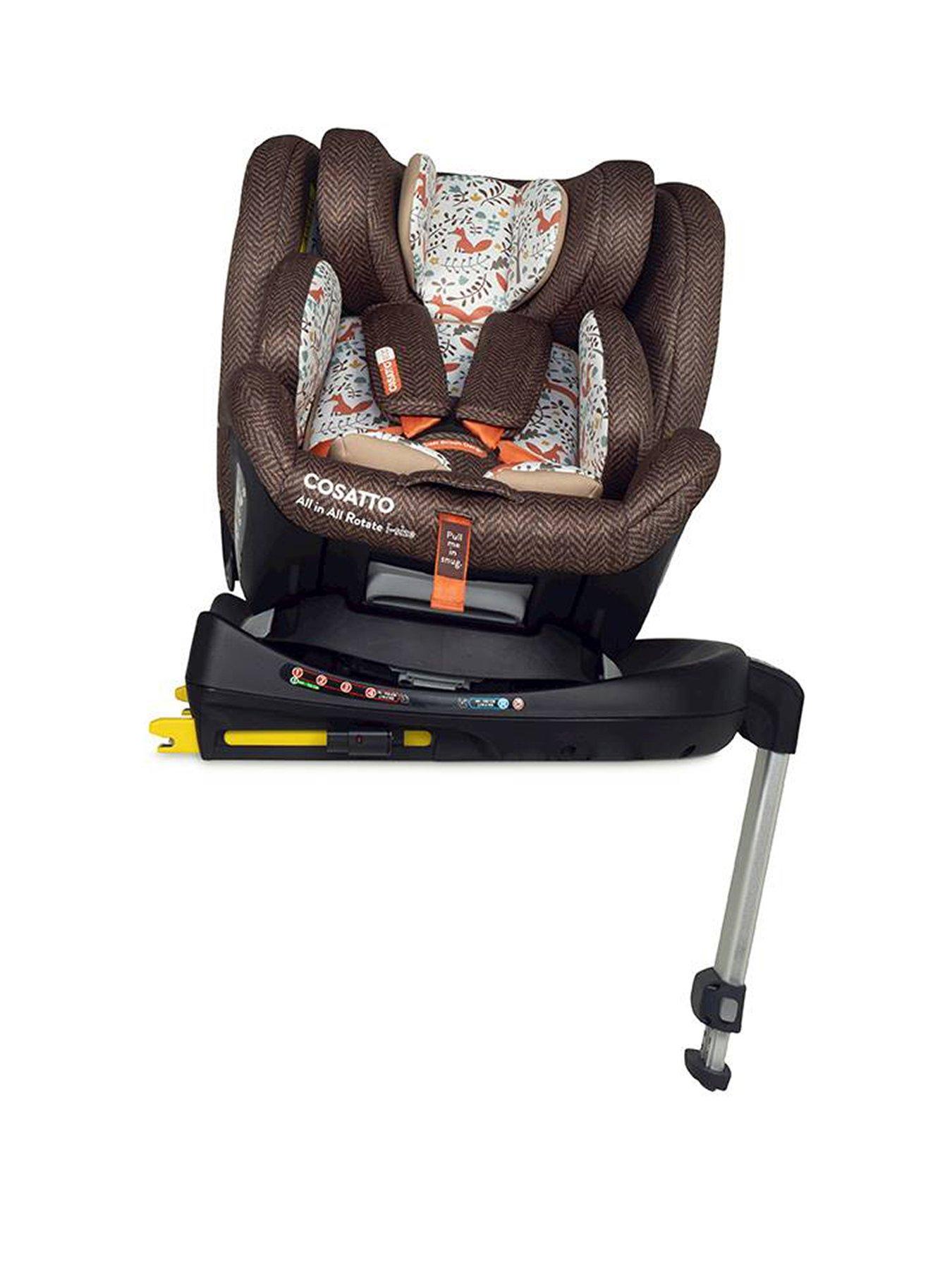Cosatto all in outlet all car seat compatibility