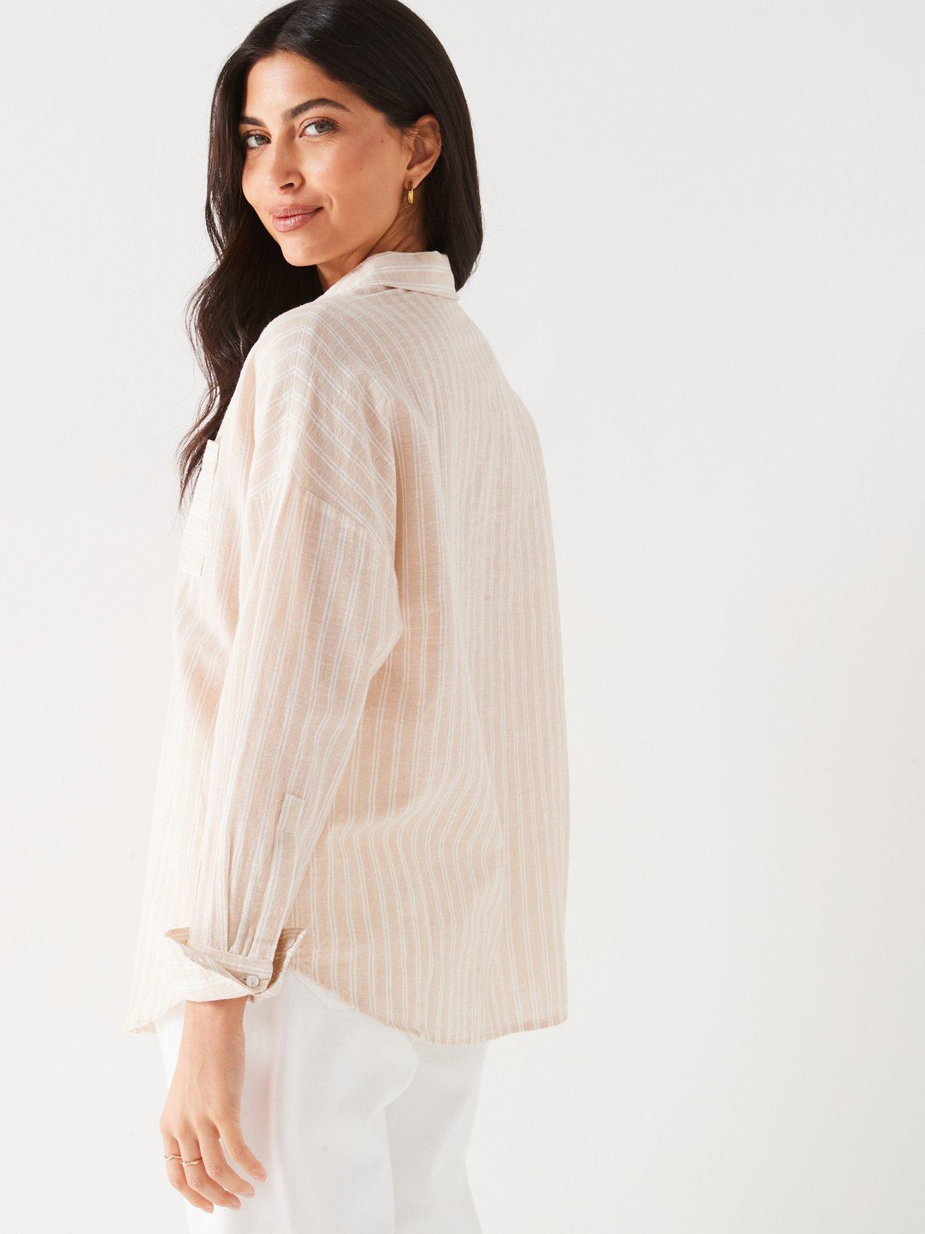 v-by-very-linen-stripe-oversized-shirt-naturalnbspstillFront