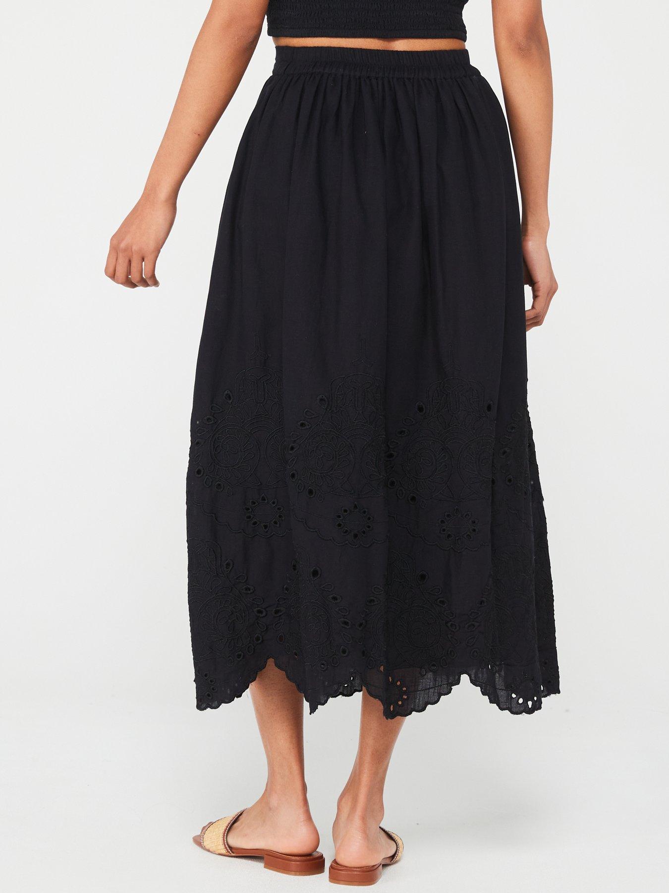 v-by-very-broderie-skirt-blackstillFront