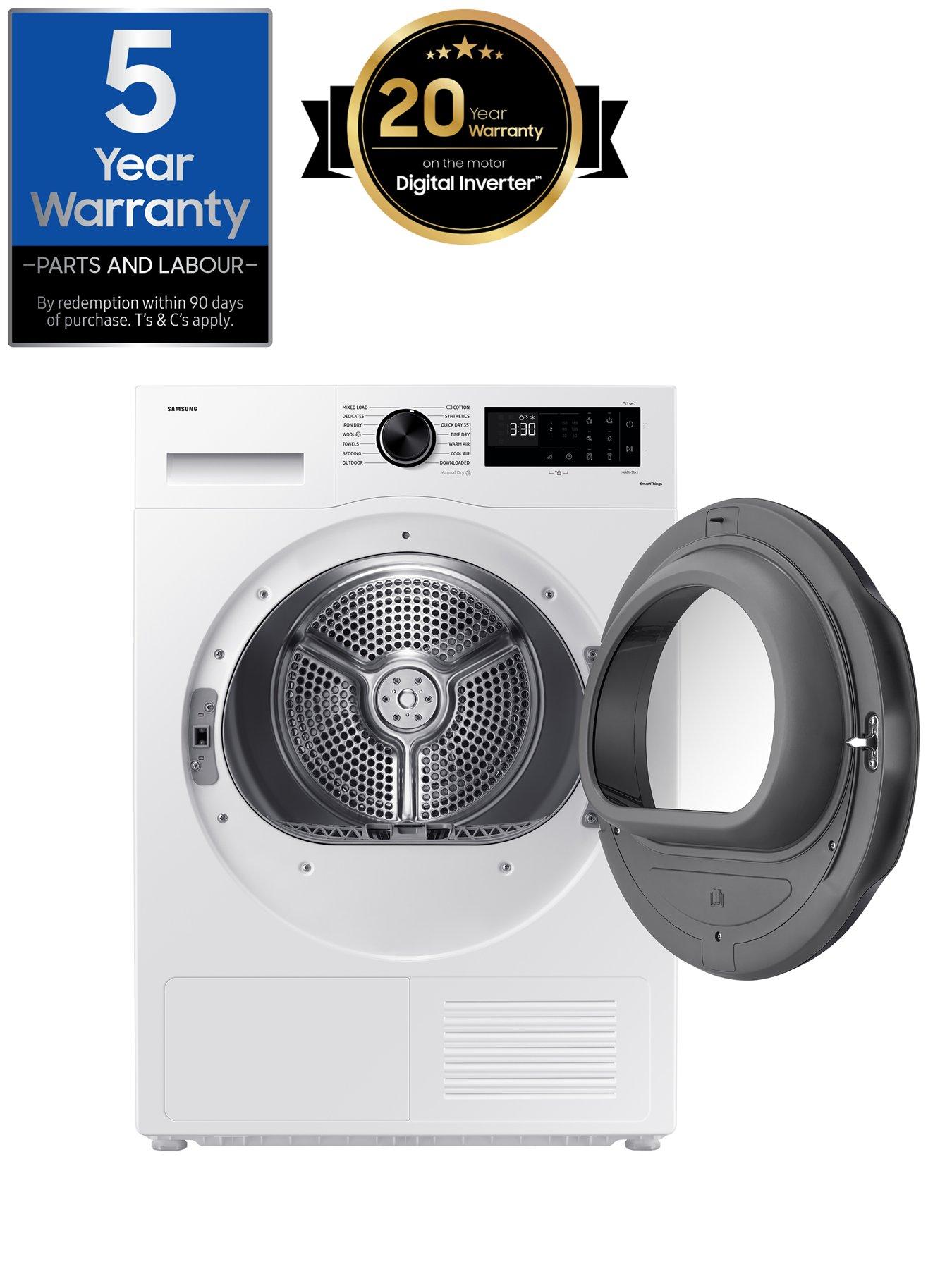 samsung-series-5-ai-energy-dv90cgc0a0aeeu-9kg-heat-pump-tumble-dryer-with-optimaldry-whitestillFront