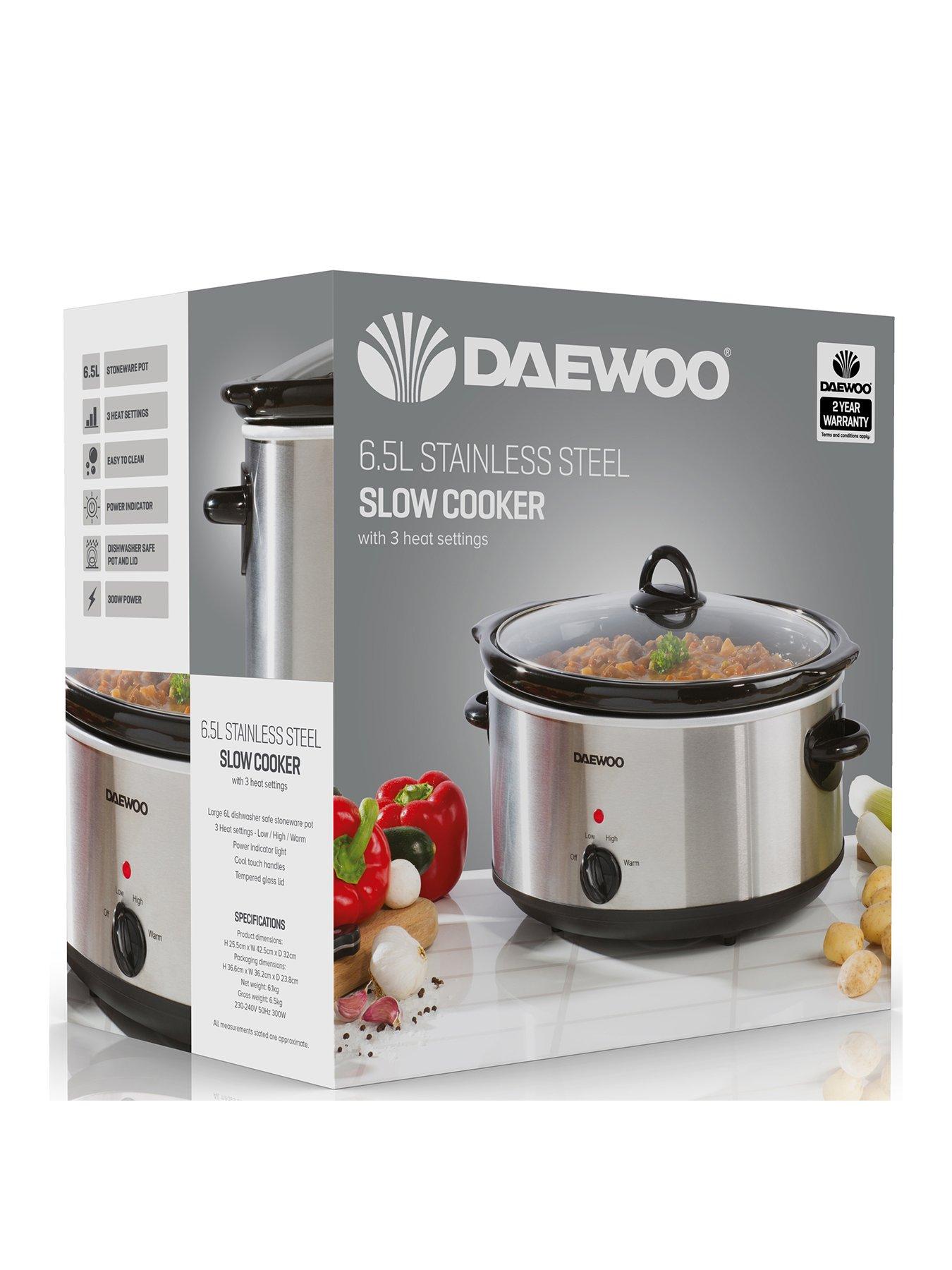 daewoo-65l-slow-cooker-stainless-steelfront