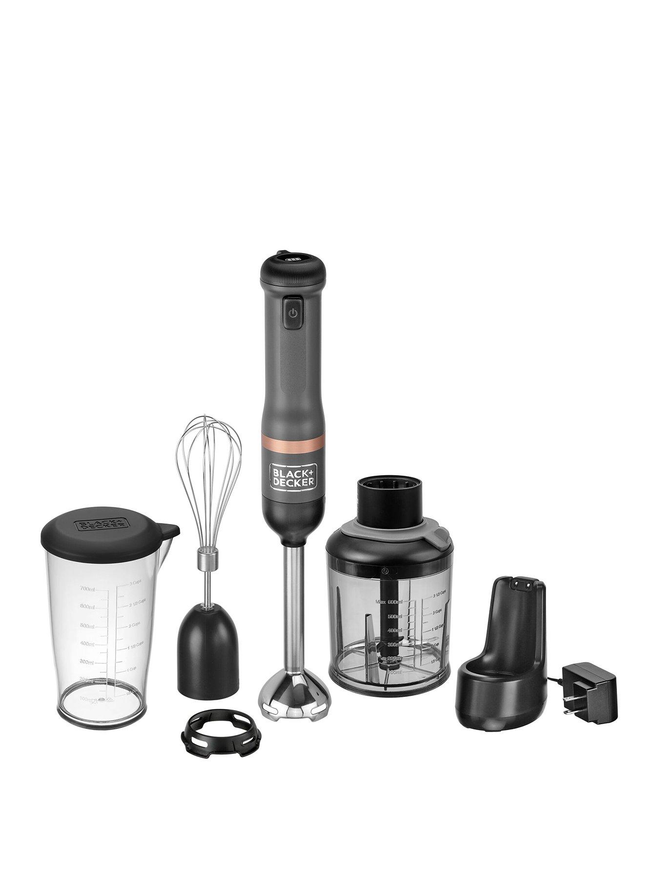Black & Decker BLACK+DECKER Grey Cordless Kitchen Wand Multi-Tool Kit BCKM1013KG-GB
