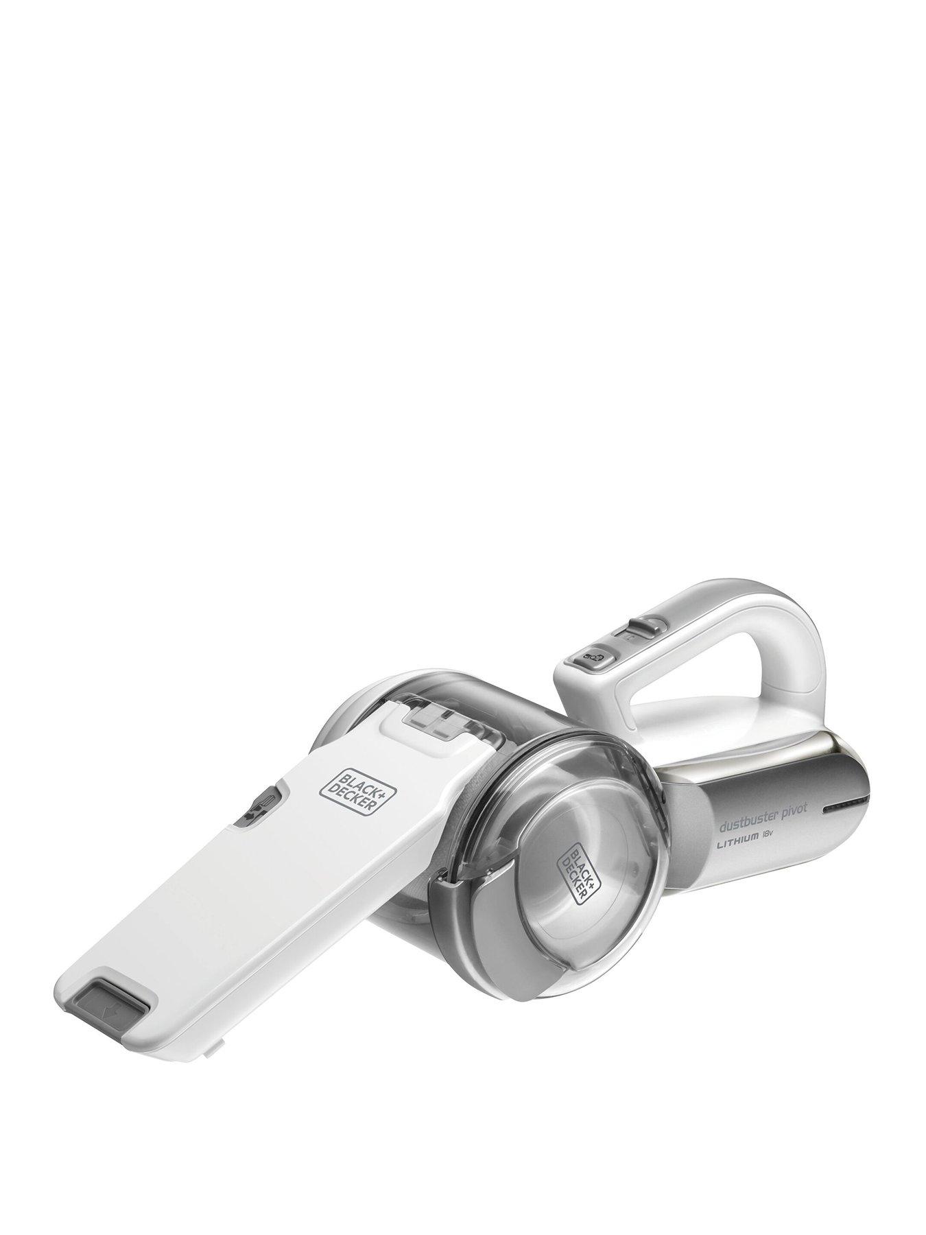 undefined BLACK+DECKER 18V Cordless Dustbuster Compact Pivot Hand Vacuum PV1820L-GB