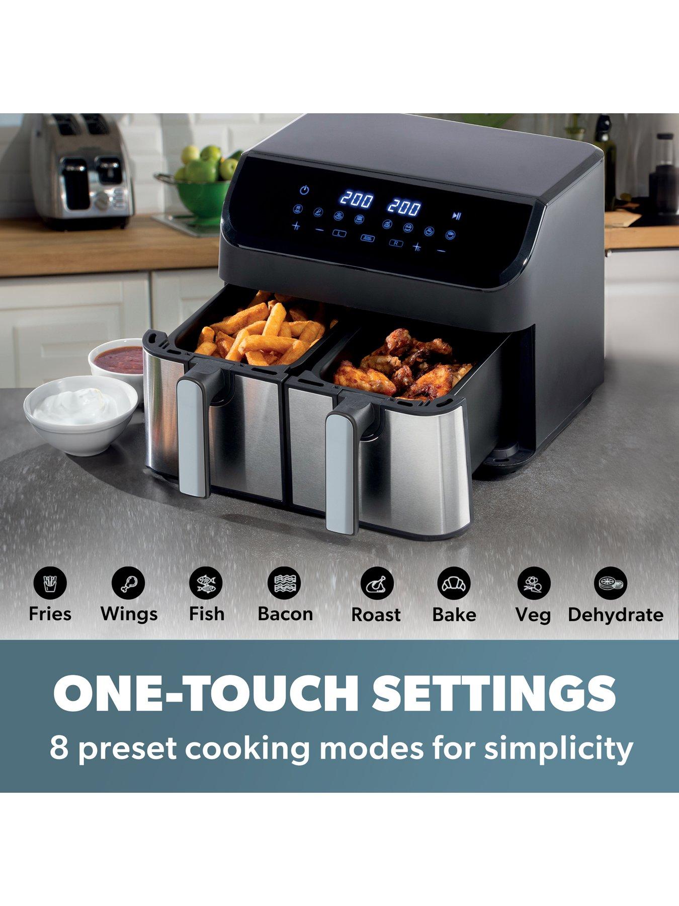Image 5 of 7 of Daewoo Daewoo Xl 9L Digital Double Drawer Air Fryer