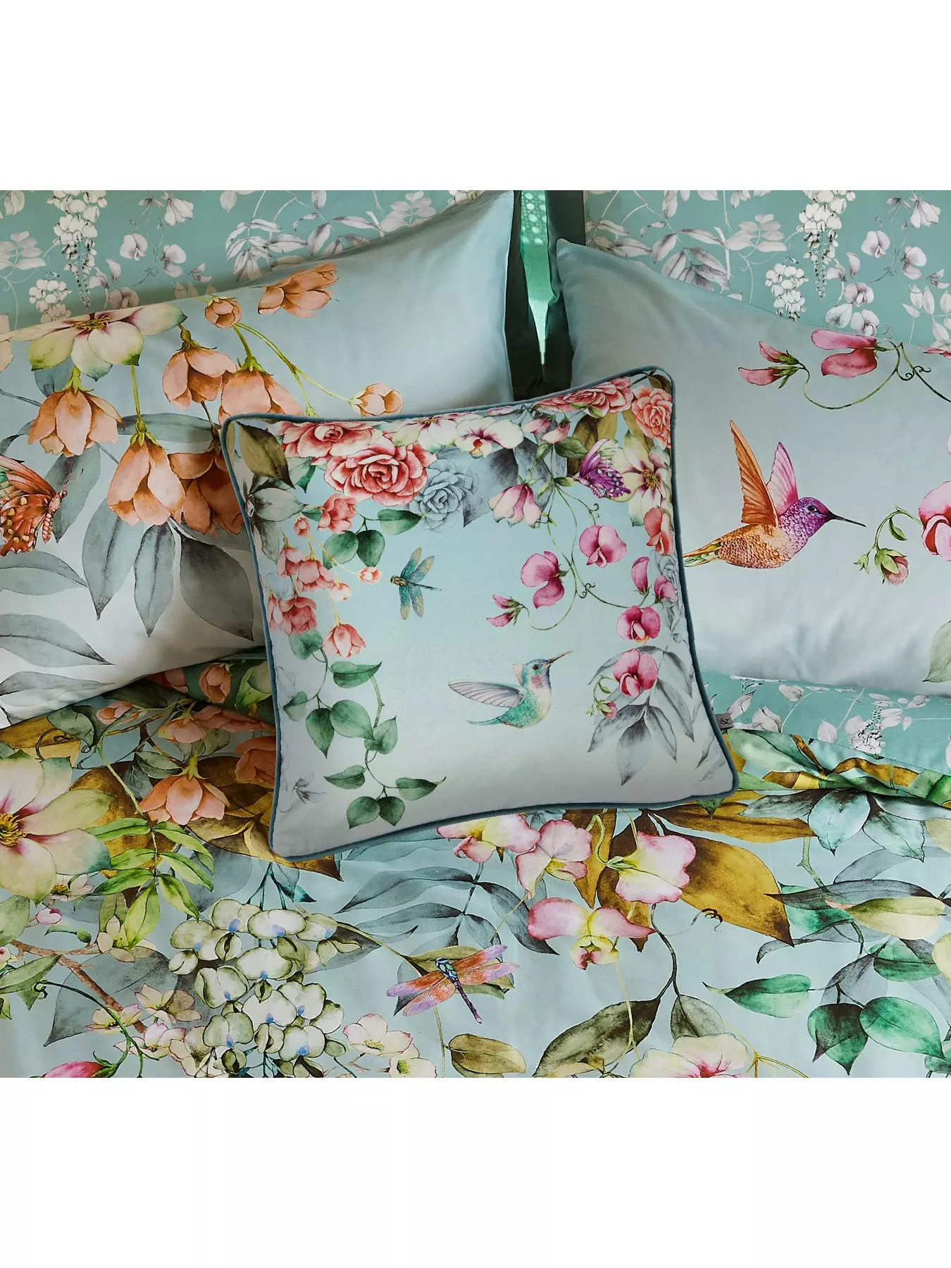 Graham & Brown Ethereal Flora Duvet Cover and Pillowcase Set