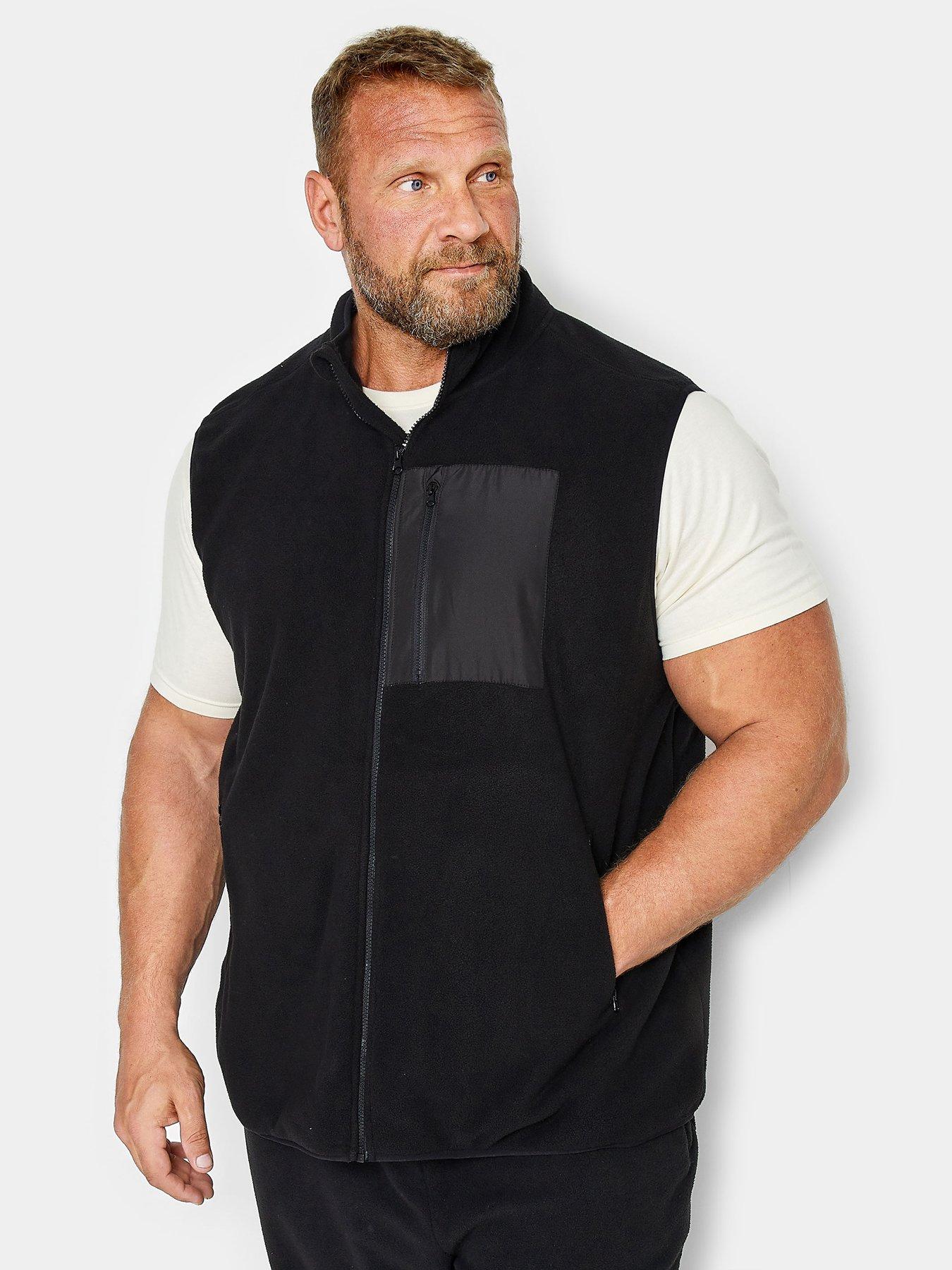 badrhino-fleece-pocket-gilet-blackfront