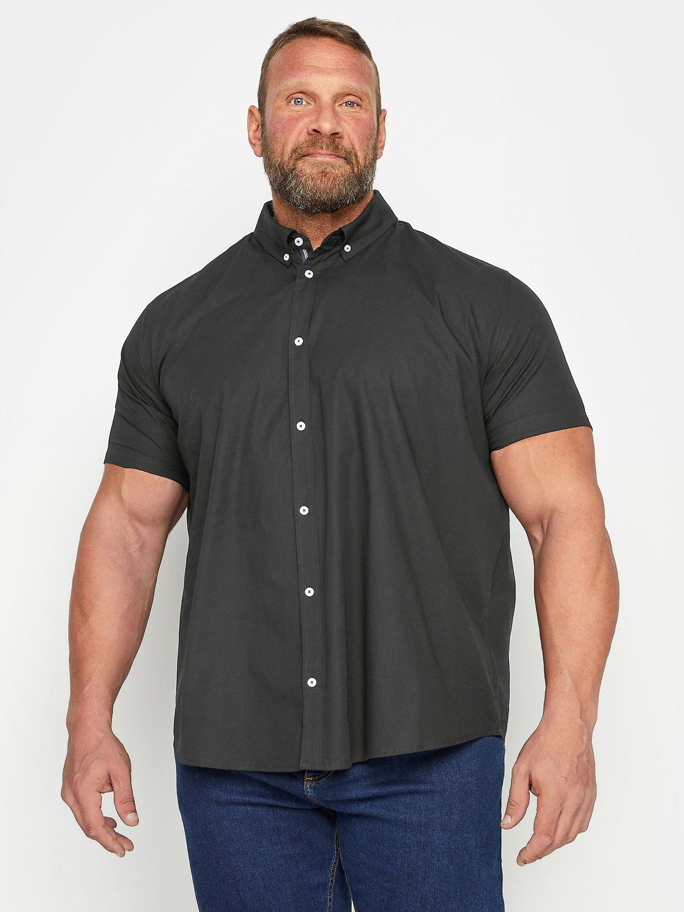 BadRhino Bre Short Sleeve Poplin Shirt - Black