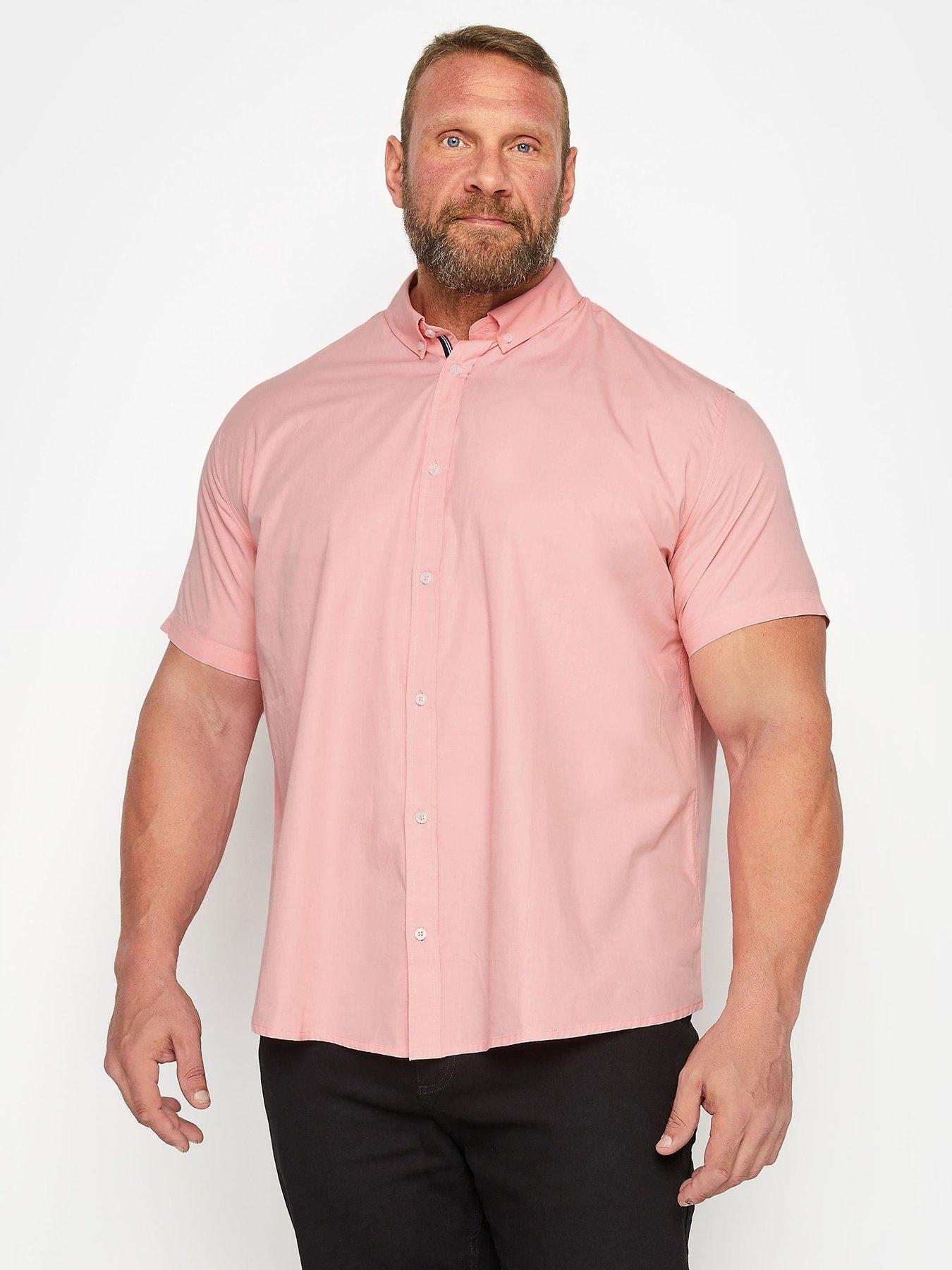 undefined Bre Short Sleeve Poplin Shirt - Pink