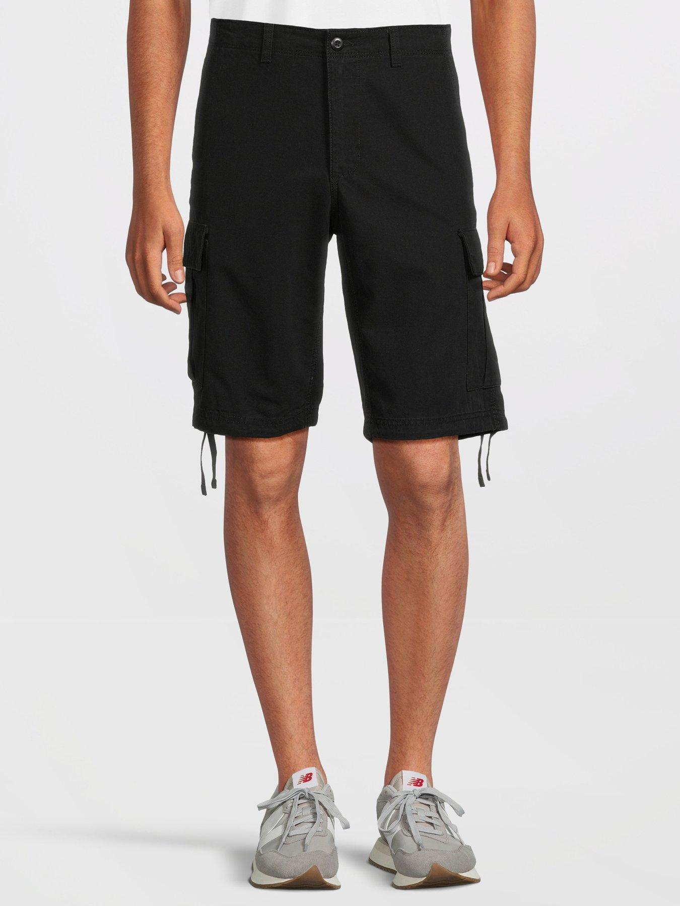 jack-jones-jack-amp-jones-cargo-shorts-black