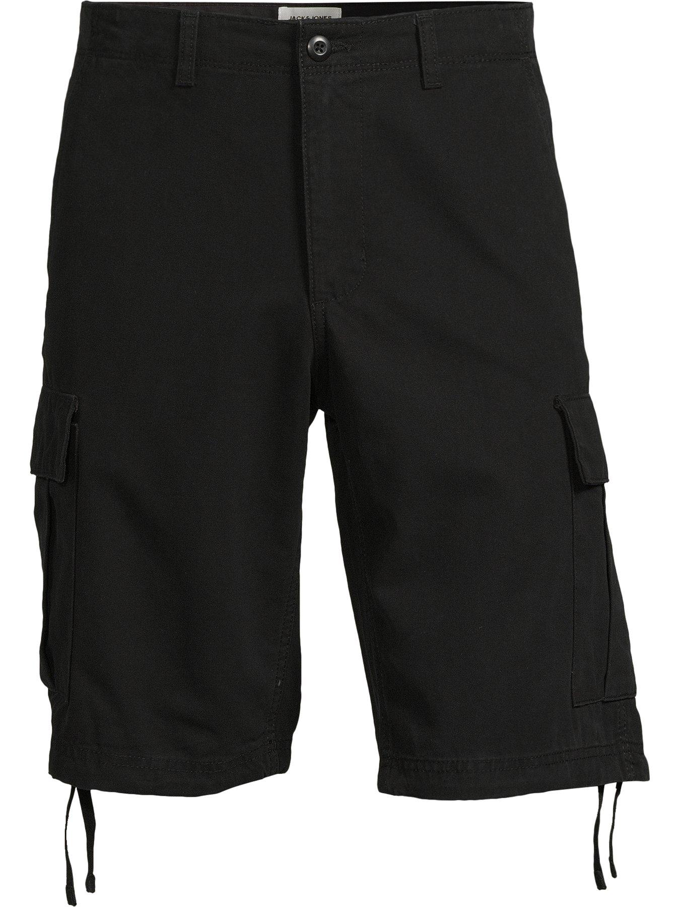 jack-jones-jack-amp-jones-cargo-shorts-blackdetail