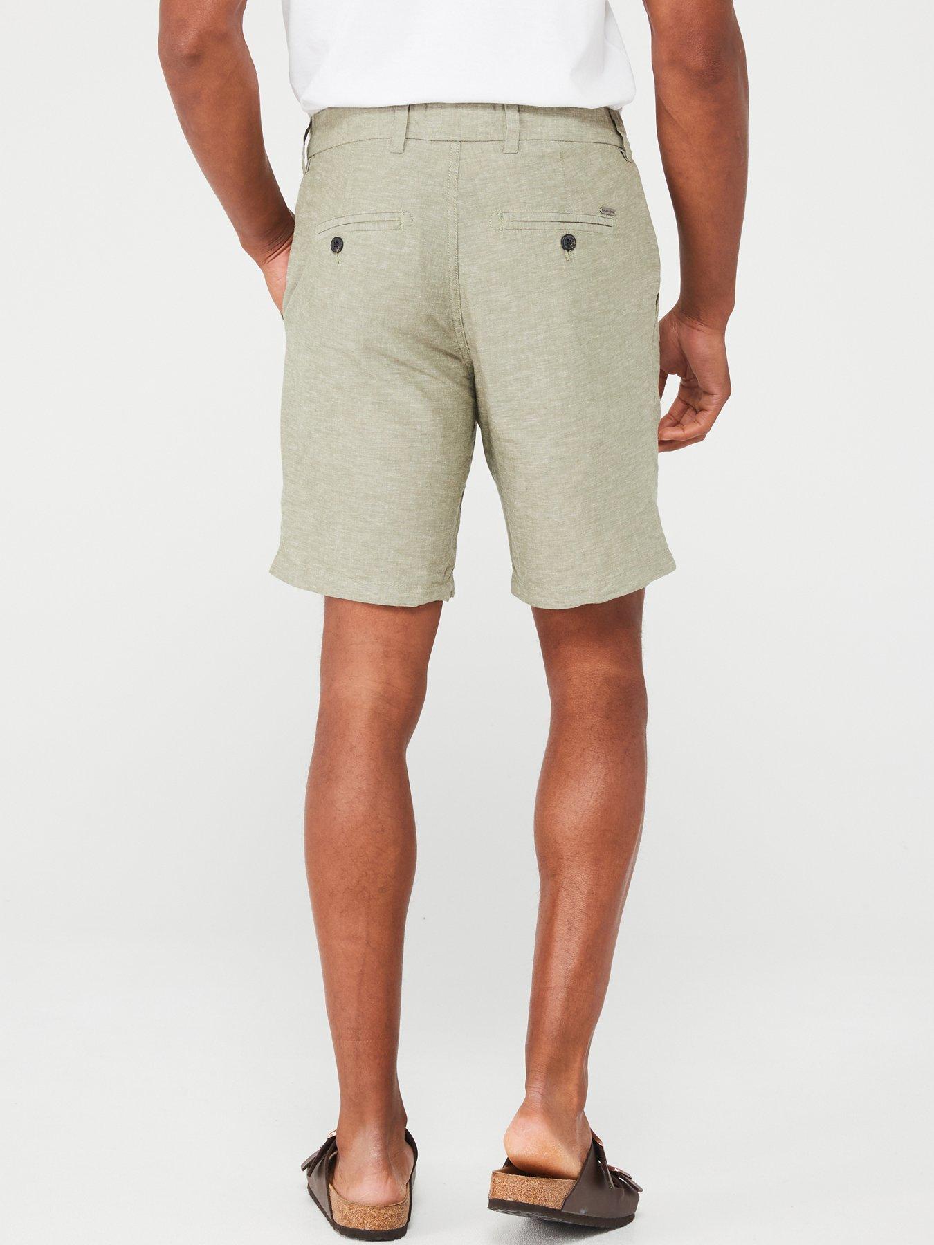 jack-jones-jack-amp-jones-linen-blend-shorts-navystillFront