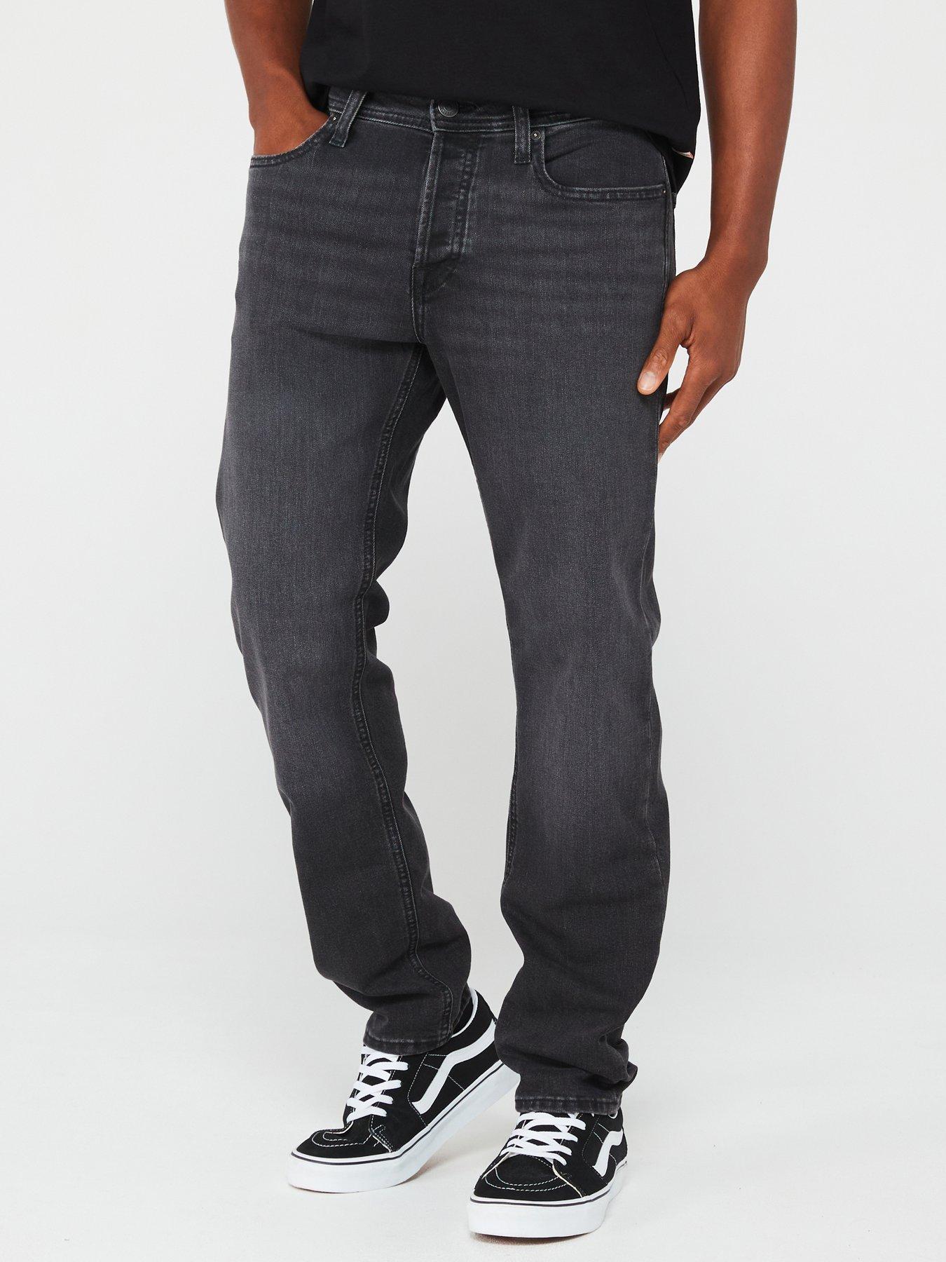 jack-jones-jack-amp-jones-mike-regular-tapered-fit-jeans-black