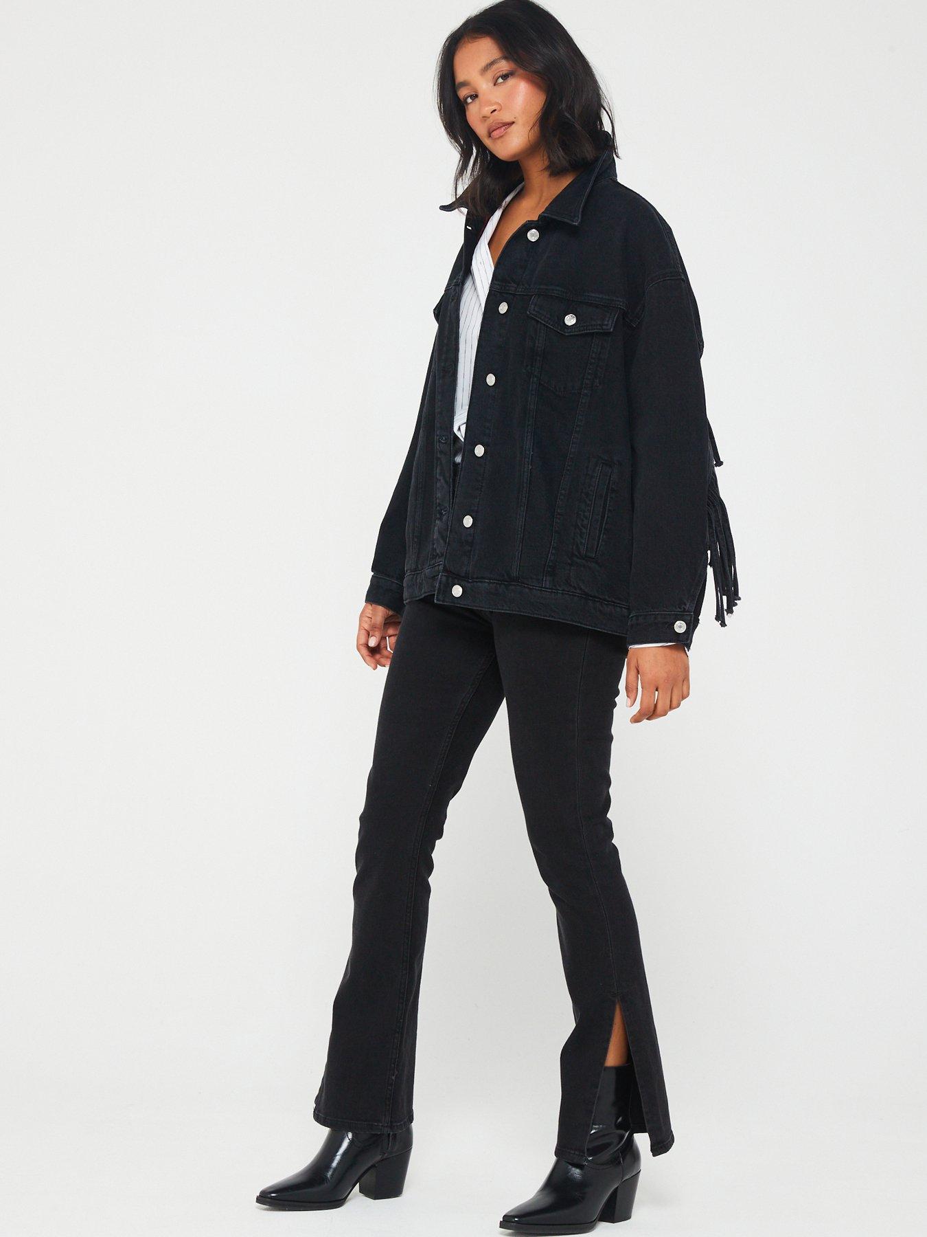 hugo-red-gwendolyn-split-side-hem-flare-jean-blackback