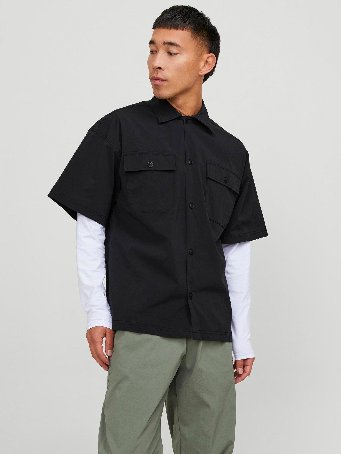 jack-jones-jack-amp-jones-oversized-utility-pocket-tech-shirt-black