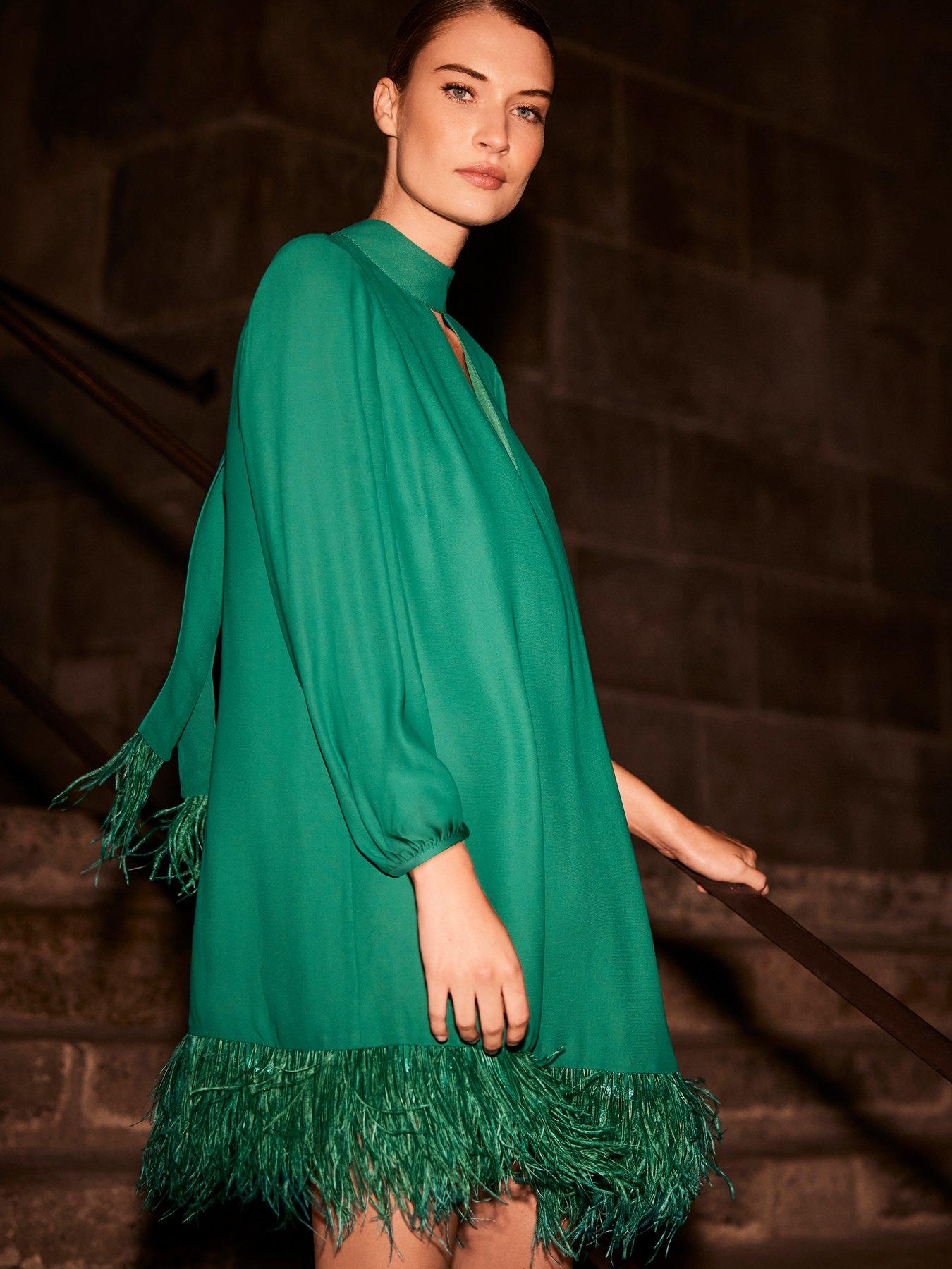 Mint velvet 2025 green dress