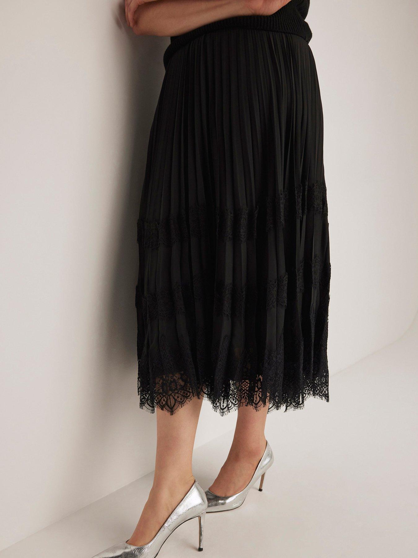 Pleated midi skirt outlet ireland