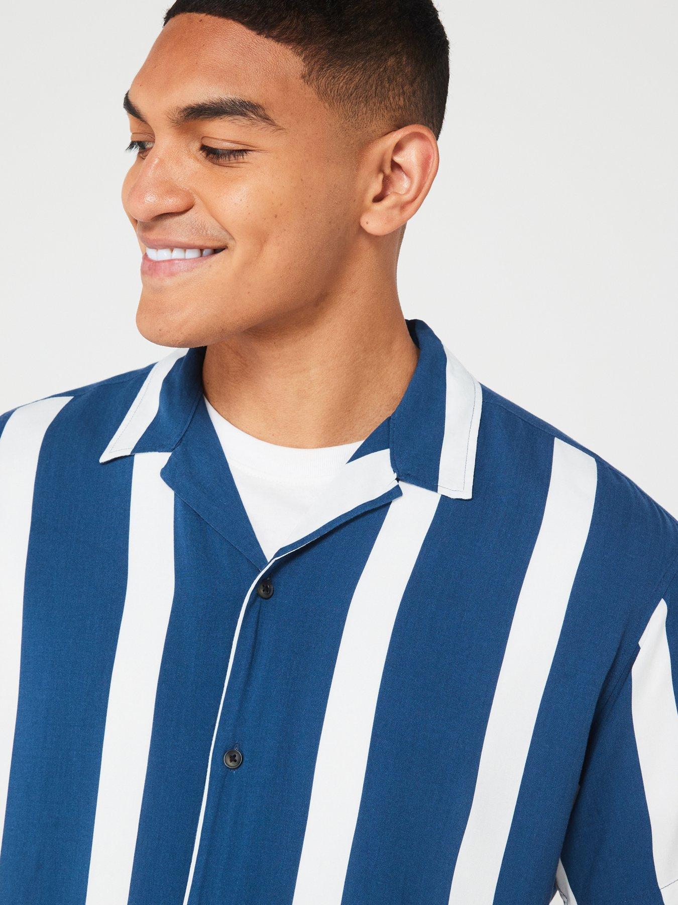 jack-jones-jack-amp-jones-short-sleeve-stripe-resort-shirt-blueoutfit