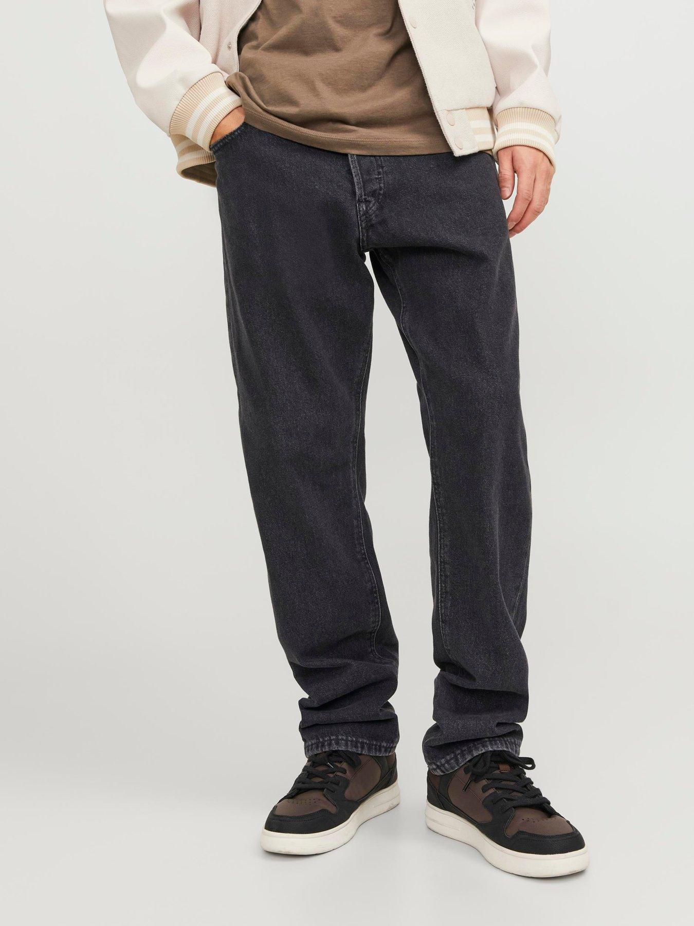 undefined Jack  &  Jones Chris Relaxed Fit Jeans - Black