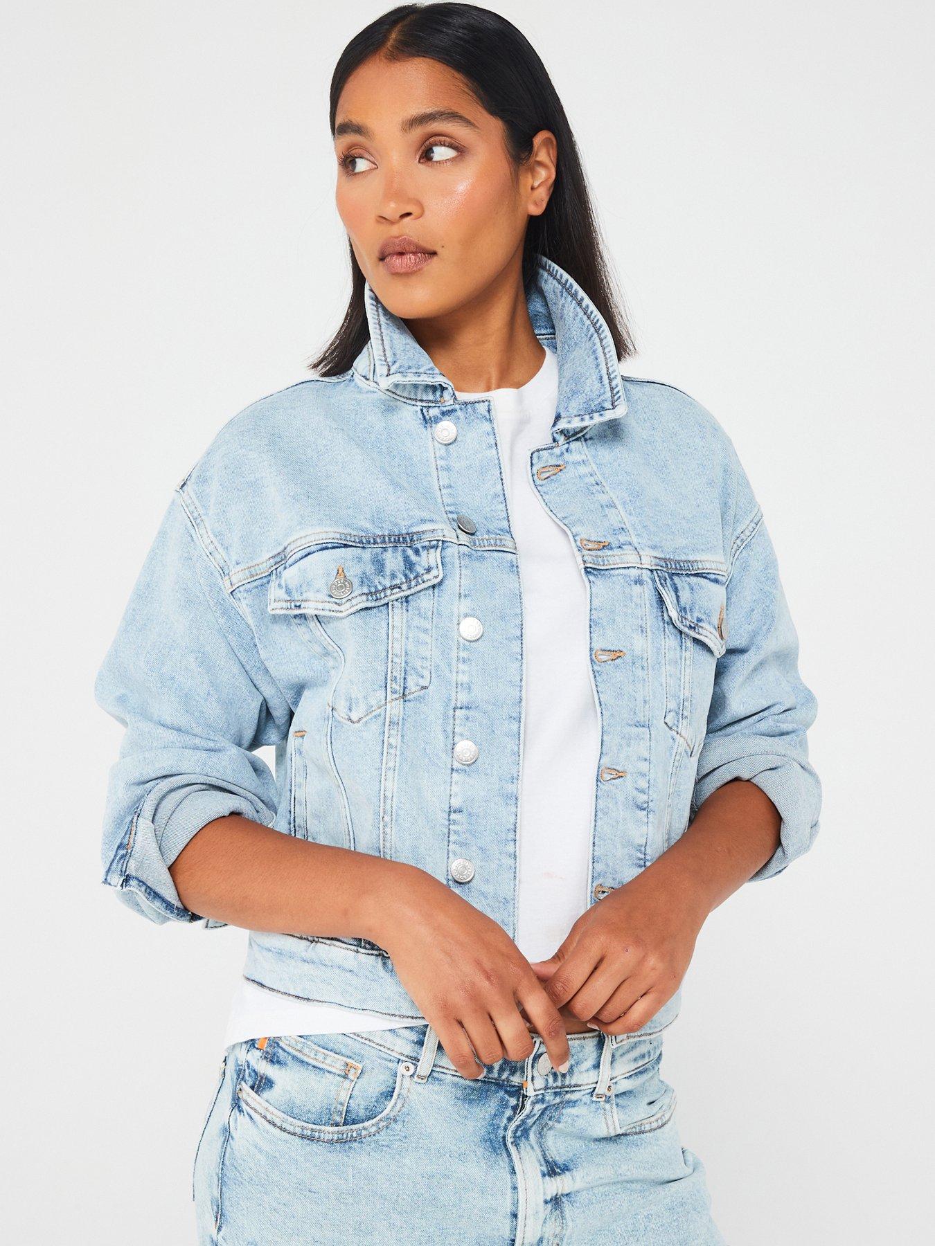 BOSS Denim Trucker Jacket Blue Very Ireland