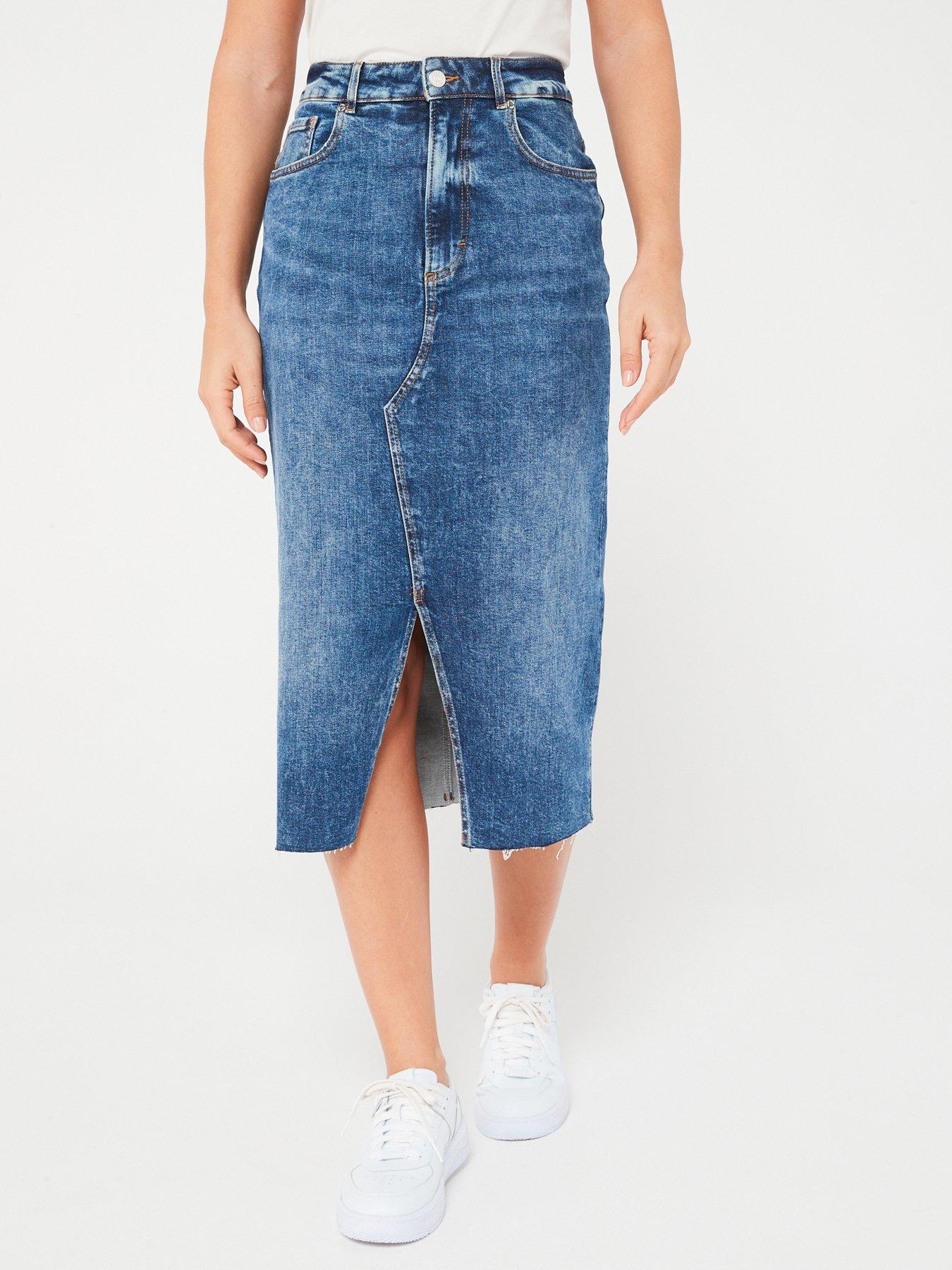 Very store denim skirt