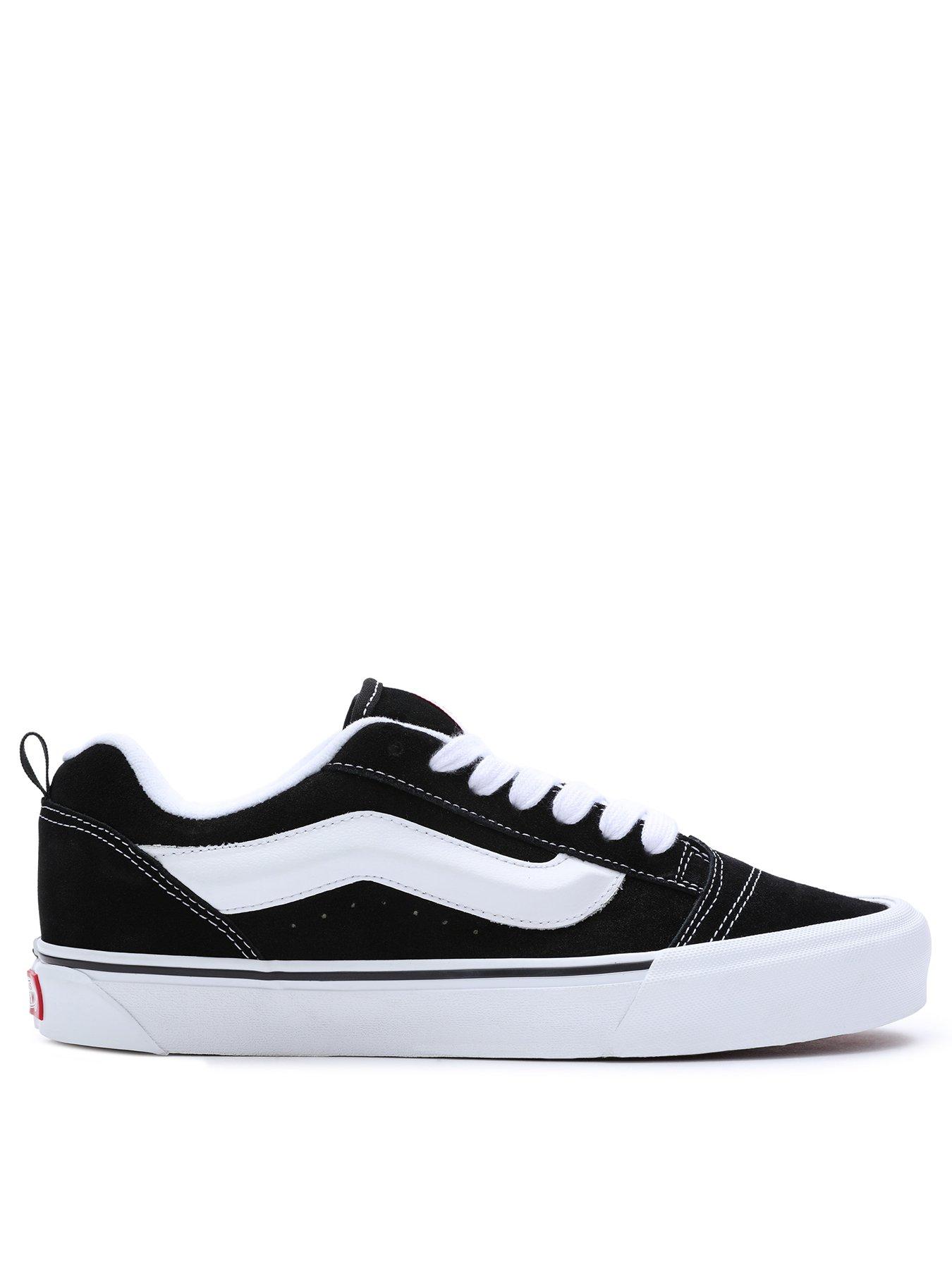 Mens black cheap vans trainers