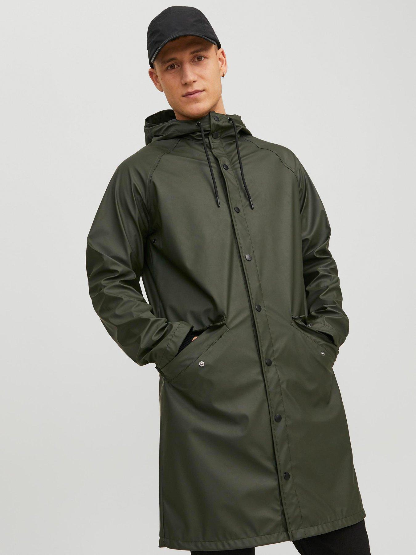 jack-jones-jack-amp-jones-longline-urban-rain-coat-dark-green