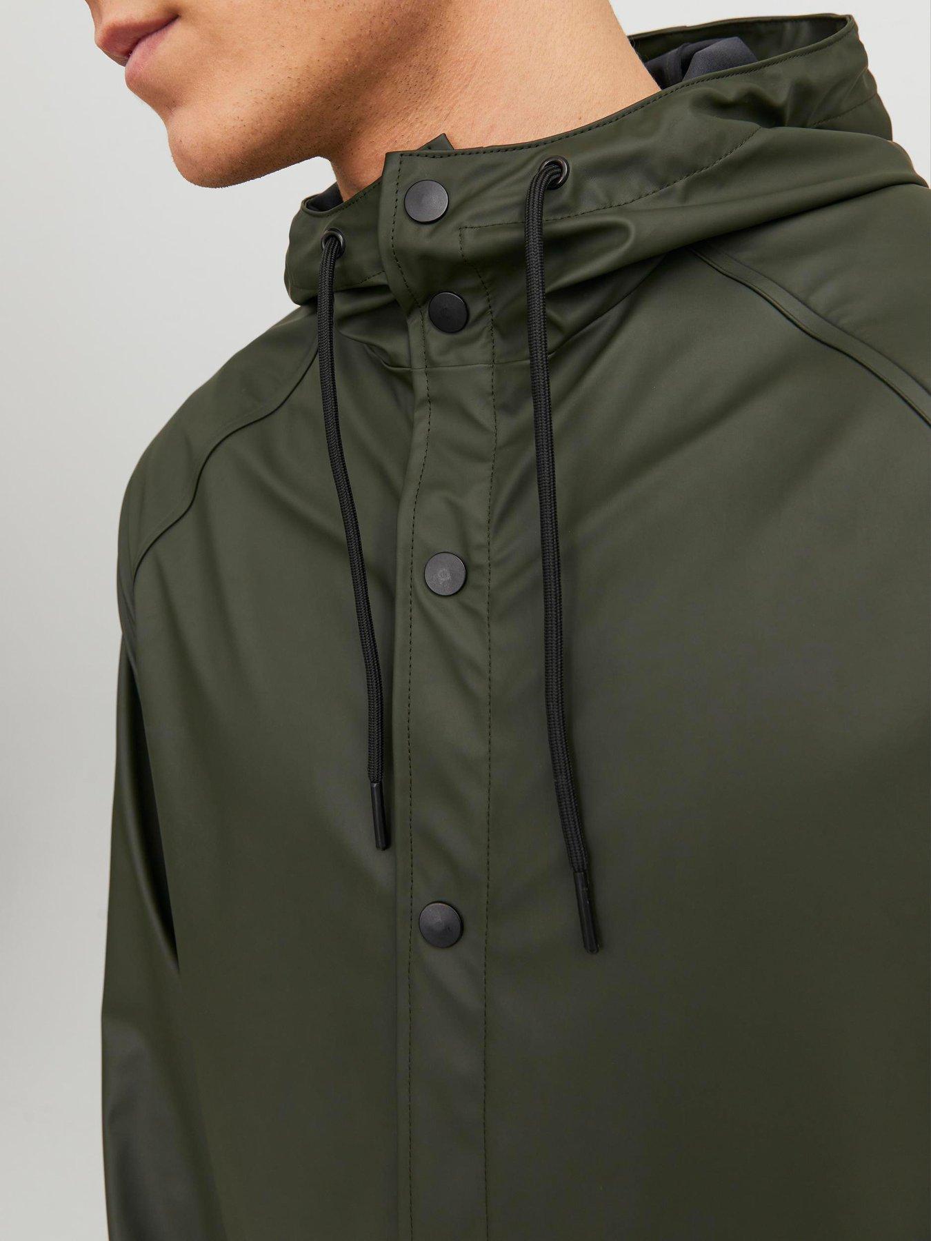 jack-jones-jack-amp-jones-longline-urban-rain-coat-dark-greenoutfit