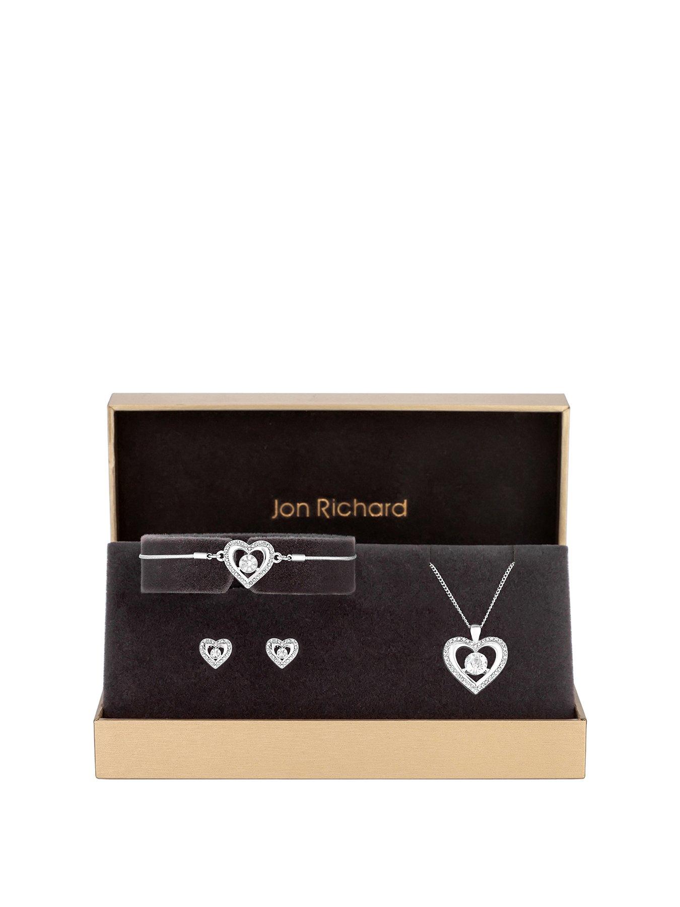 jon-richard-silver-plated-crystal-heart-trio-set-gift-boxed