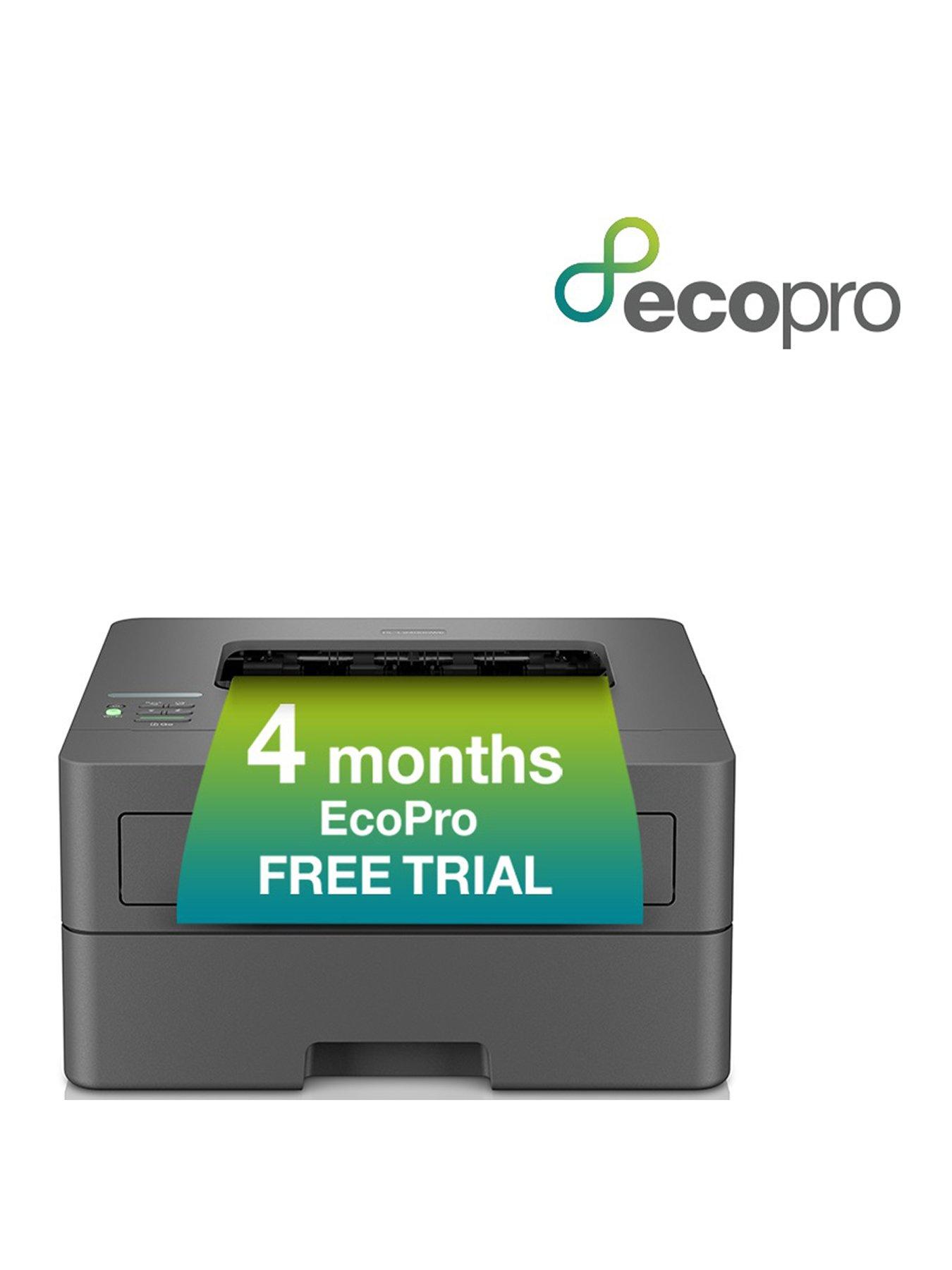 Image 2 of 4 of Brother HL-L2400DWE EcoPro Ready Wireless Mono Laser Printer