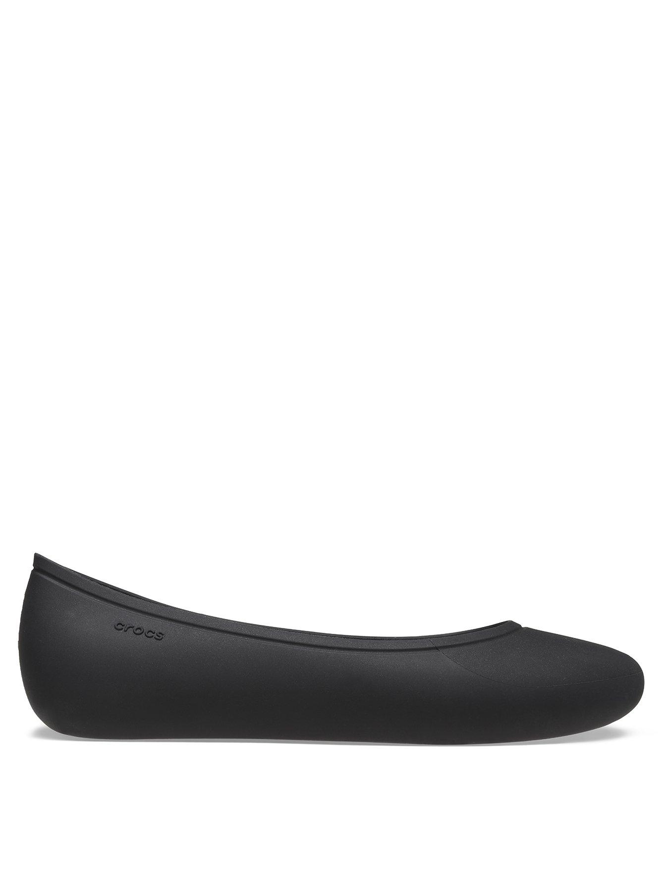 Crocs Brooklyn Flat Ballet Pump Black Very Ireland
