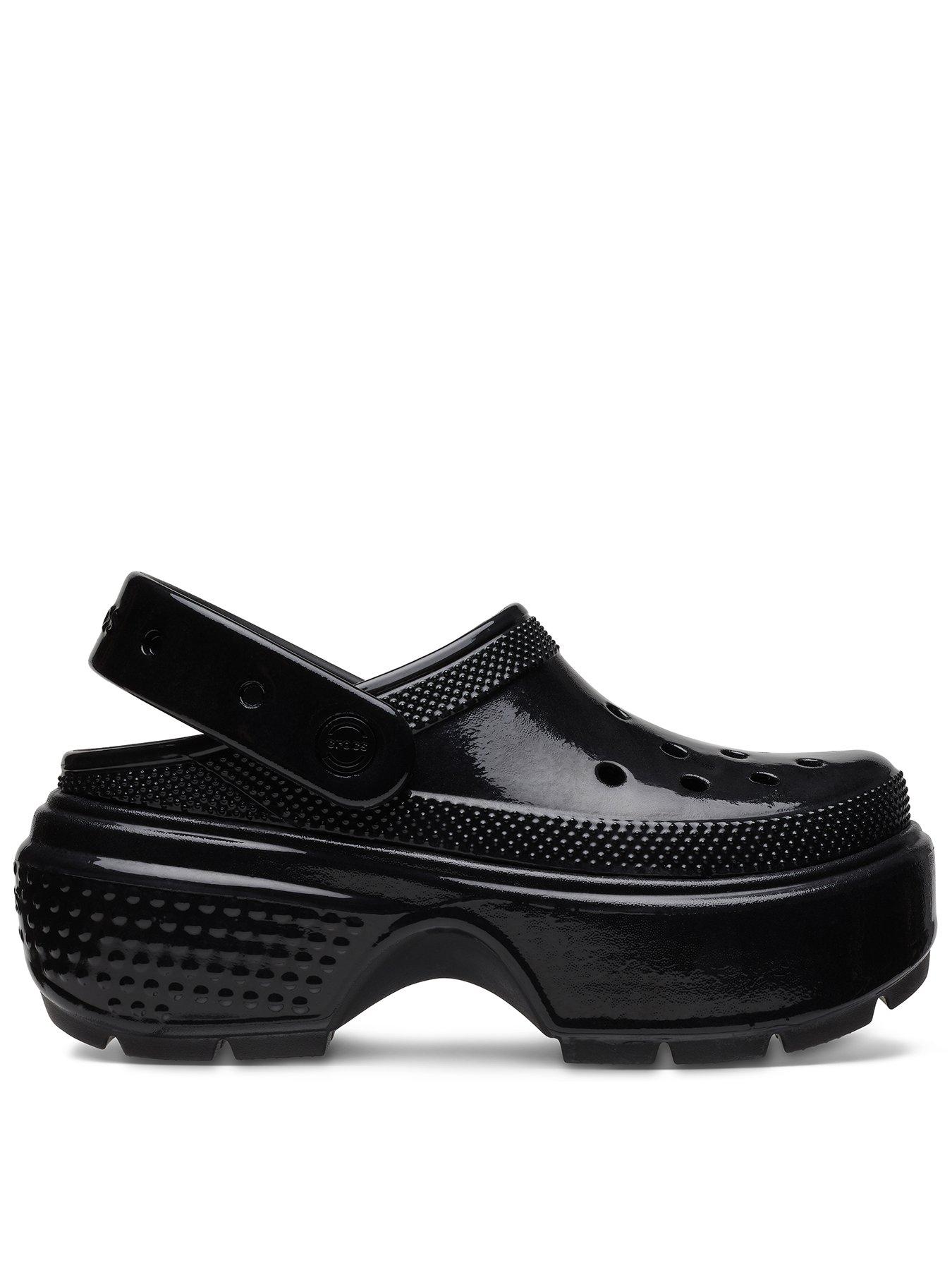 crocs-crocs-stomp-high-shine-clog-blackfront