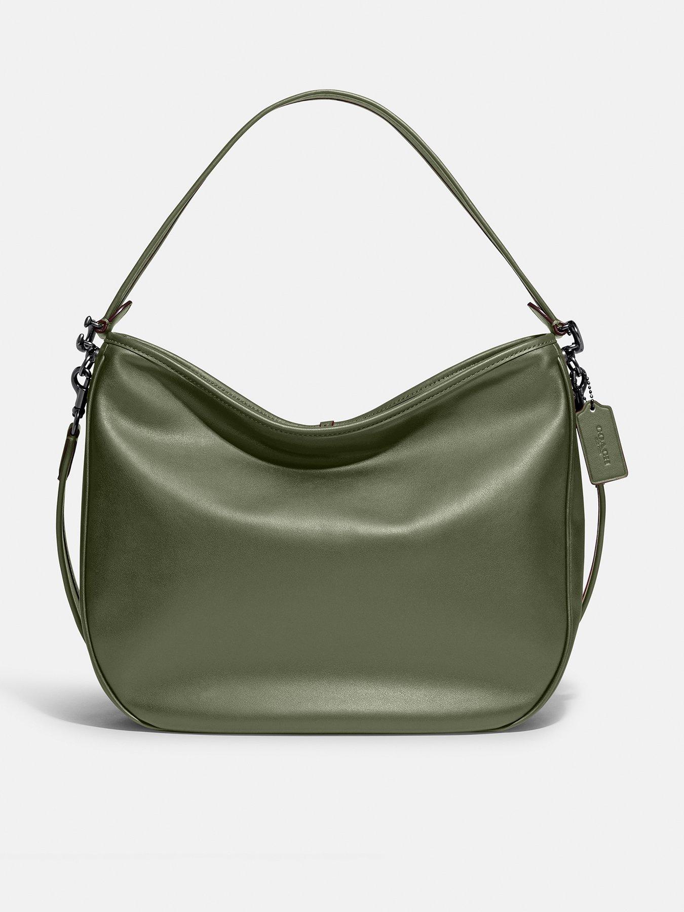 Coach army best sale green purse