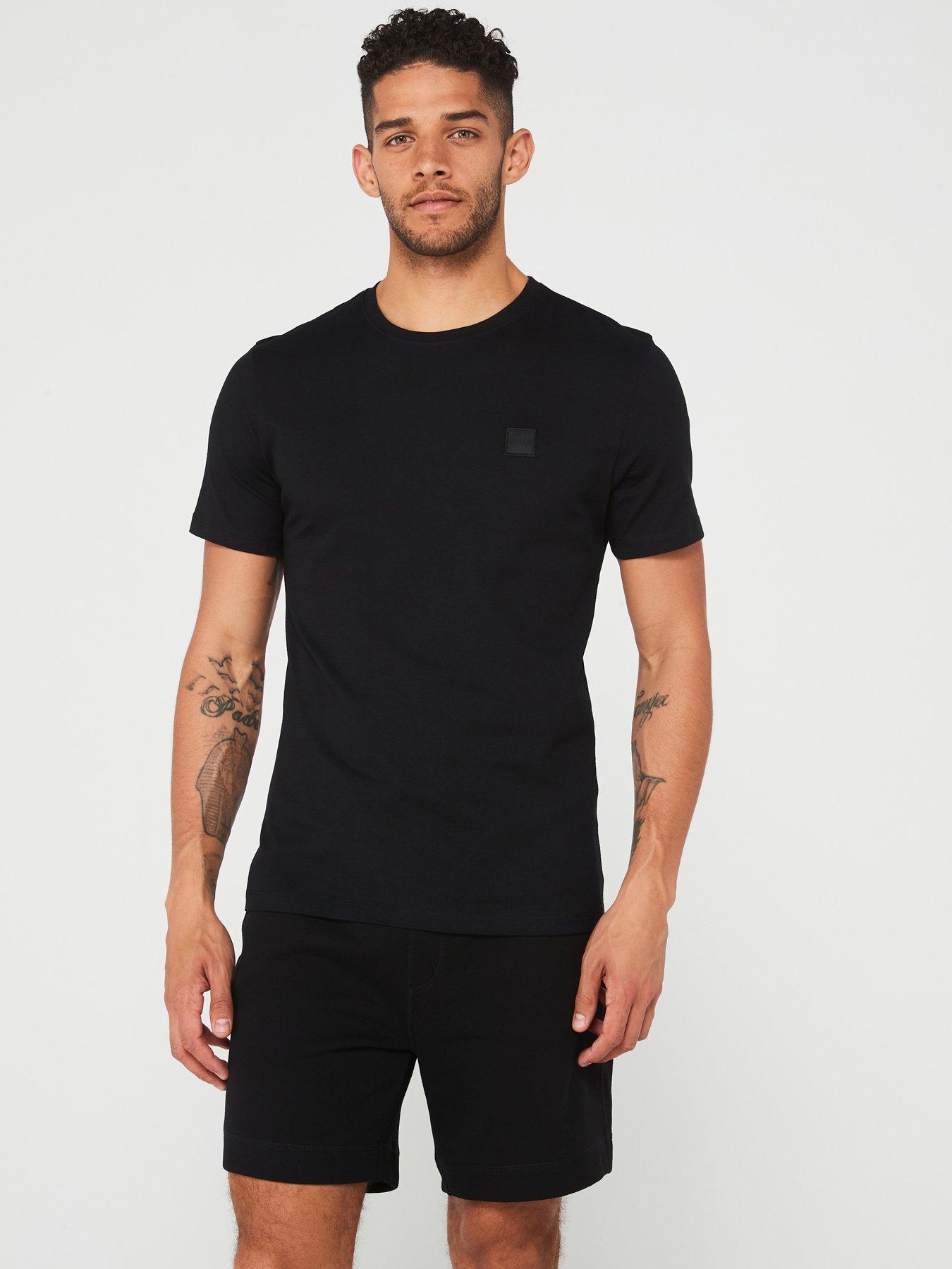 Image of BOSS Tales Relaxed Fit T-Shirt - Black