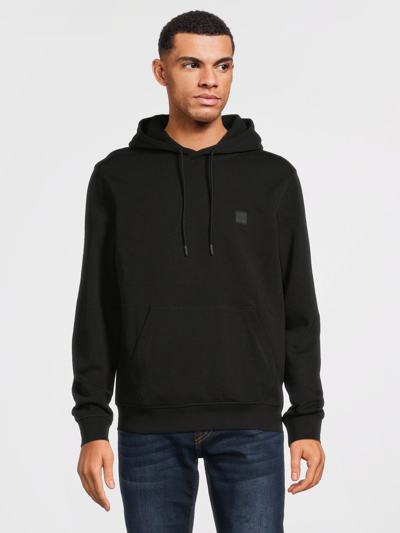 Image 1 of 6 of BOSS Wetalk Overhead Hoodie - Black