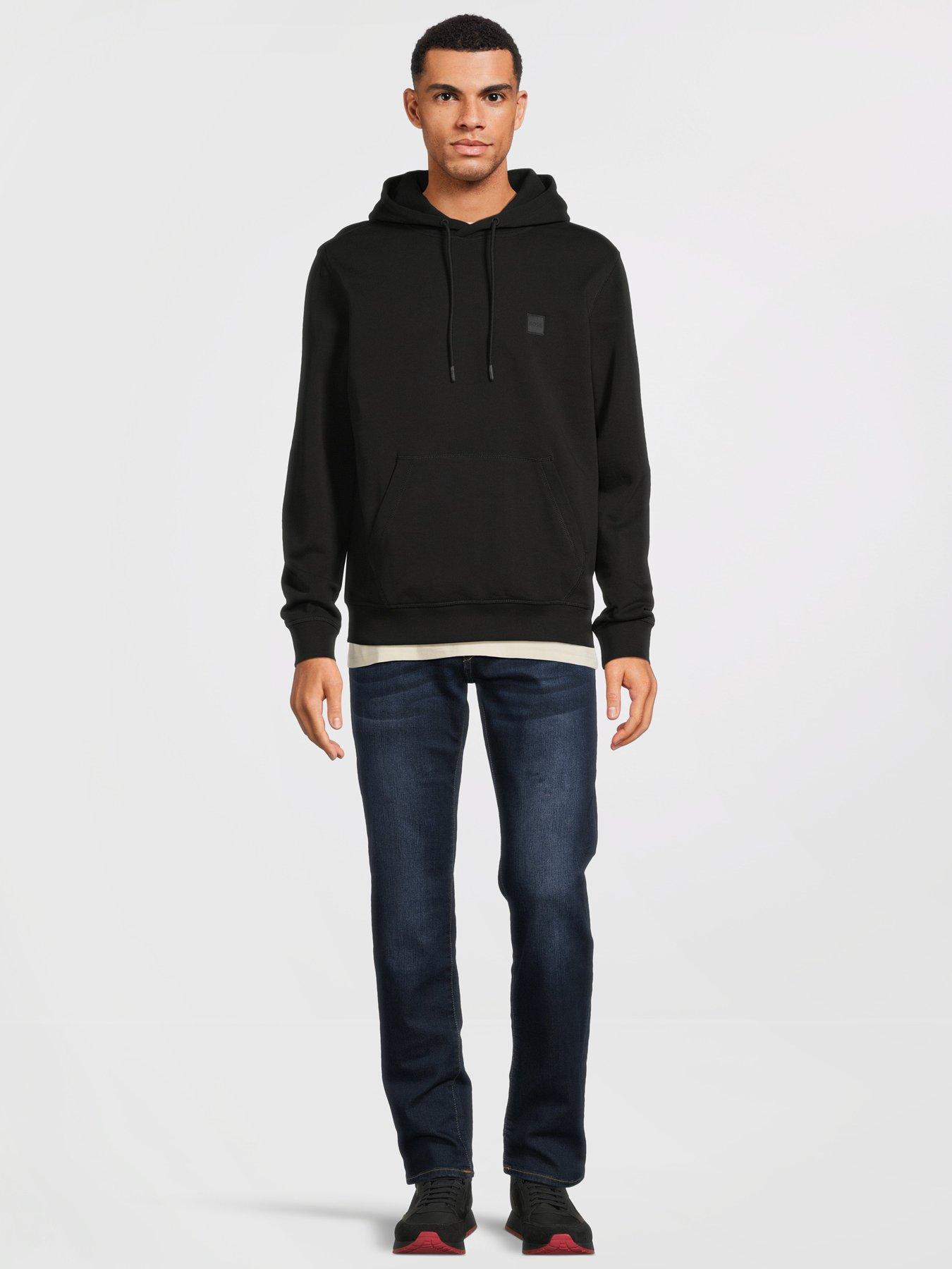 Image 3 of 6 of BOSS Wetalk Overhead Hoodie - Black