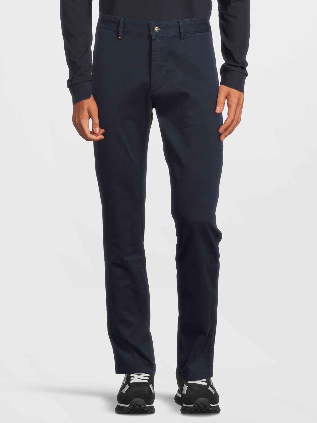 Image 1 of 5 of BOSS Slim Fit Chino - Dark Blue