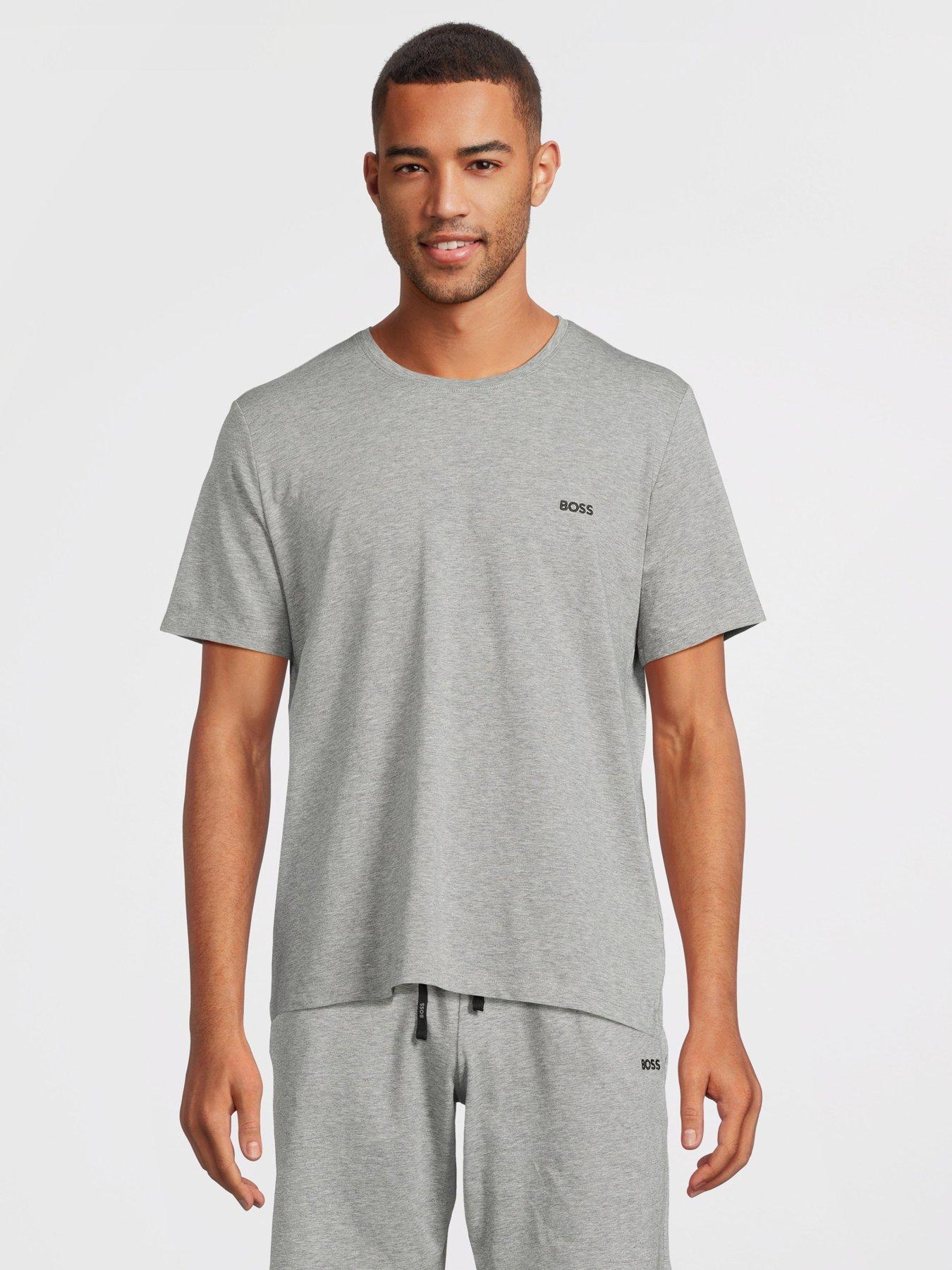 Image 1 of 5 of BOSS Mix &amp; Match Lounge T-Shirt - Grey