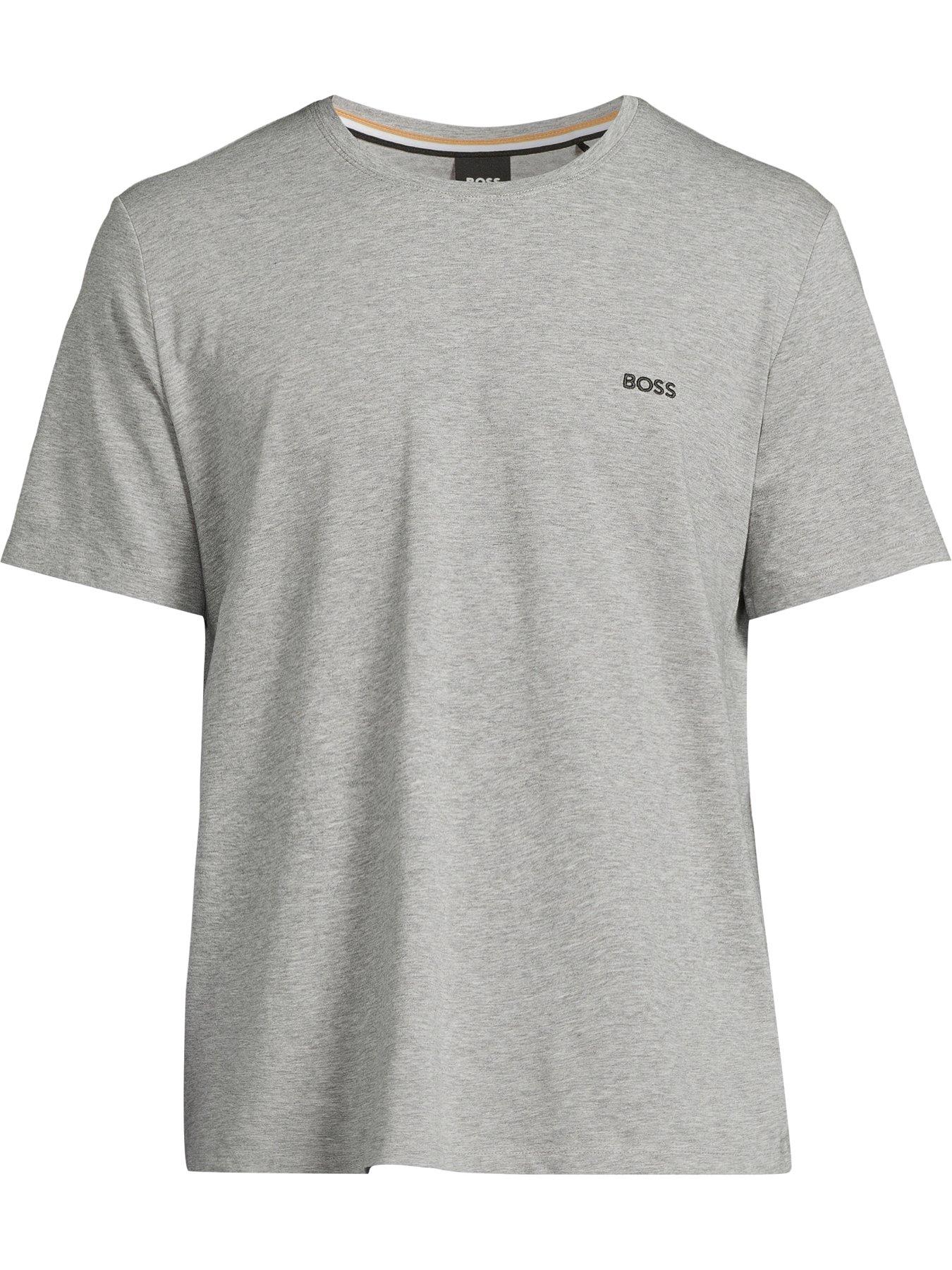 Image 4 of 5 of BOSS Mix &amp; Match Lounge T-Shirt - Grey
