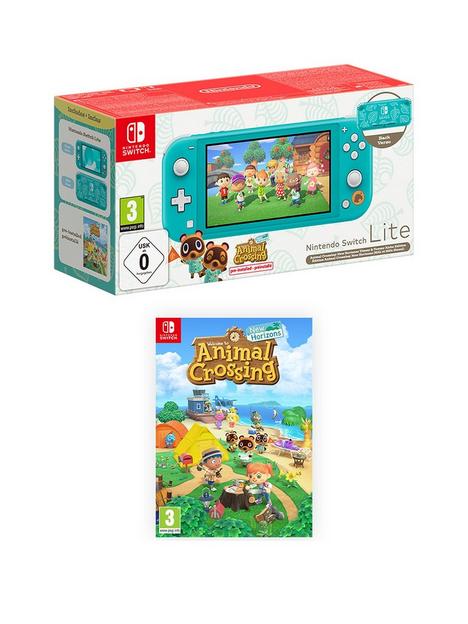 nintendo-switch-lite-nintendo-switch-lite-turquoise-timmy-amp-tommys-edition-with-free-animal-crossing-new-horizons