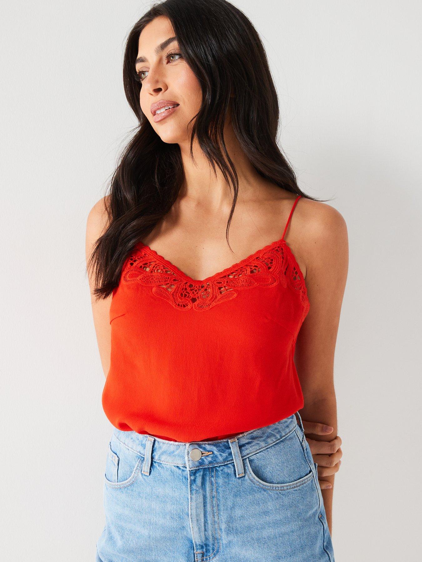 v-by-very-crochet-crepe-cami-reddetail