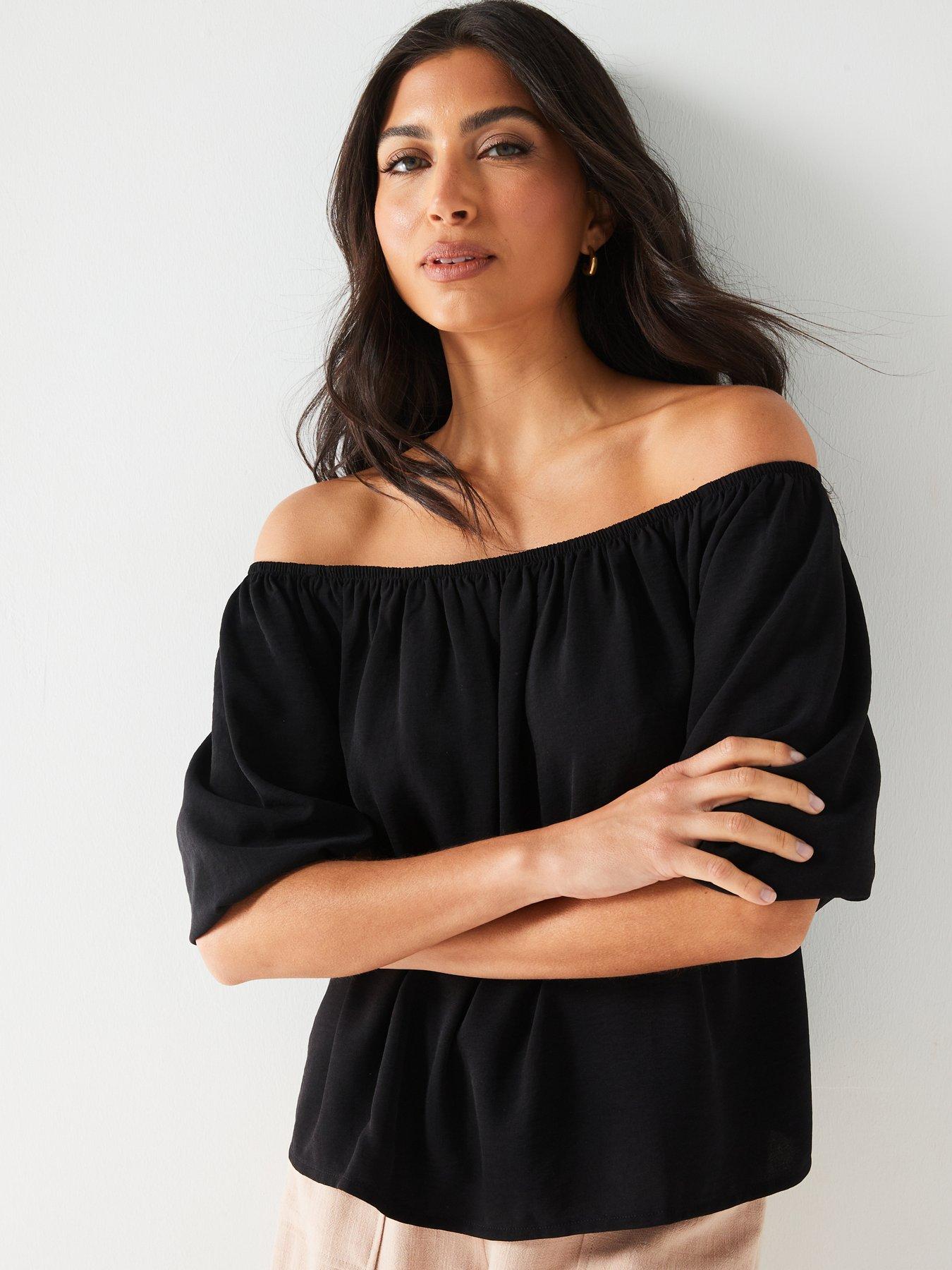 everyday-bardot-top-black