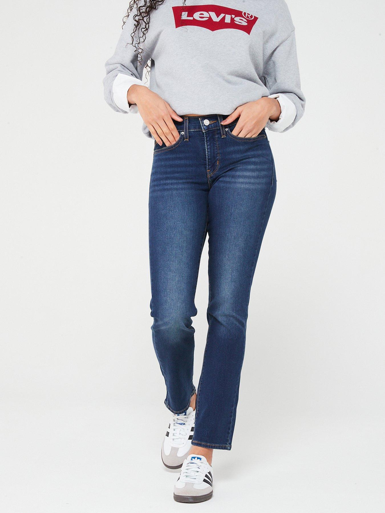 Levi's 314 Shaping Straight Jeans - Zealous Blue