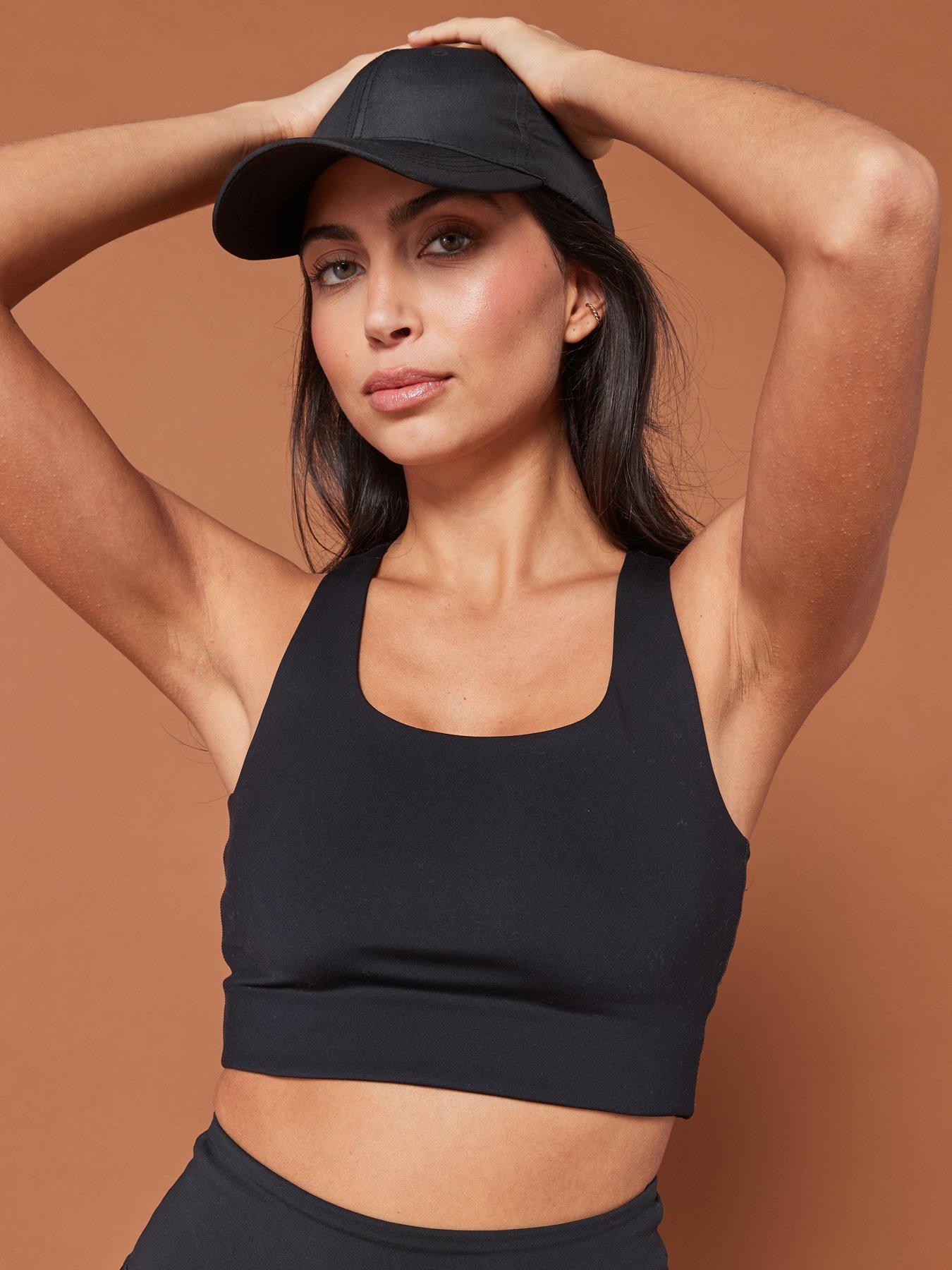 Image 1 of 6 of Girlfriend Collective Womens Training Paloma Bra - Black