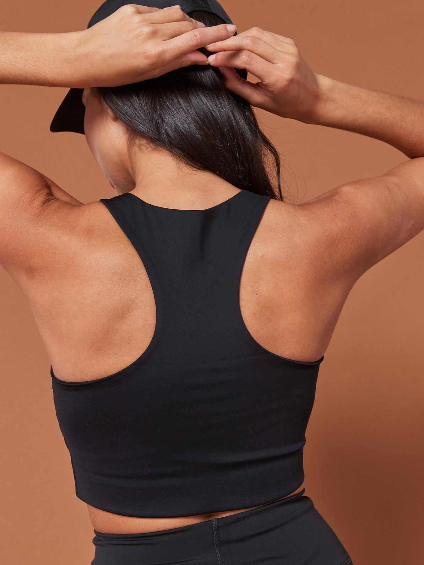Image 6 of 6 of Girlfriend Collective Womens Training Paloma Bra - Black