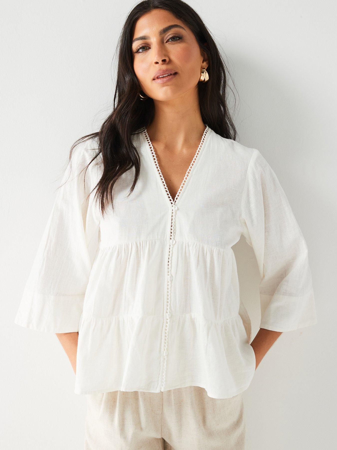 v-by-very-34-button-through-linen-tiered-blouse