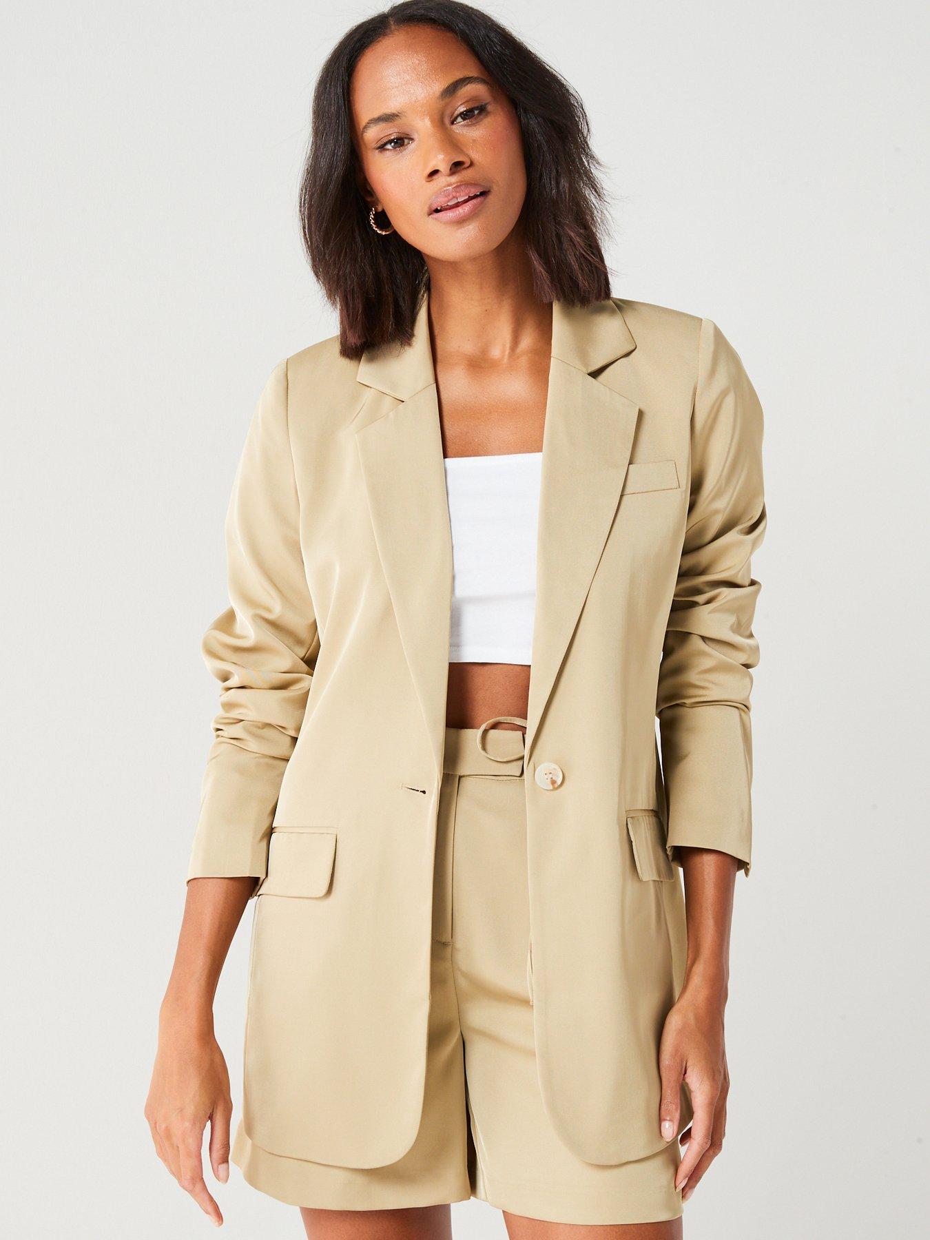 v-by-very-relaxed-blazer-greendetail