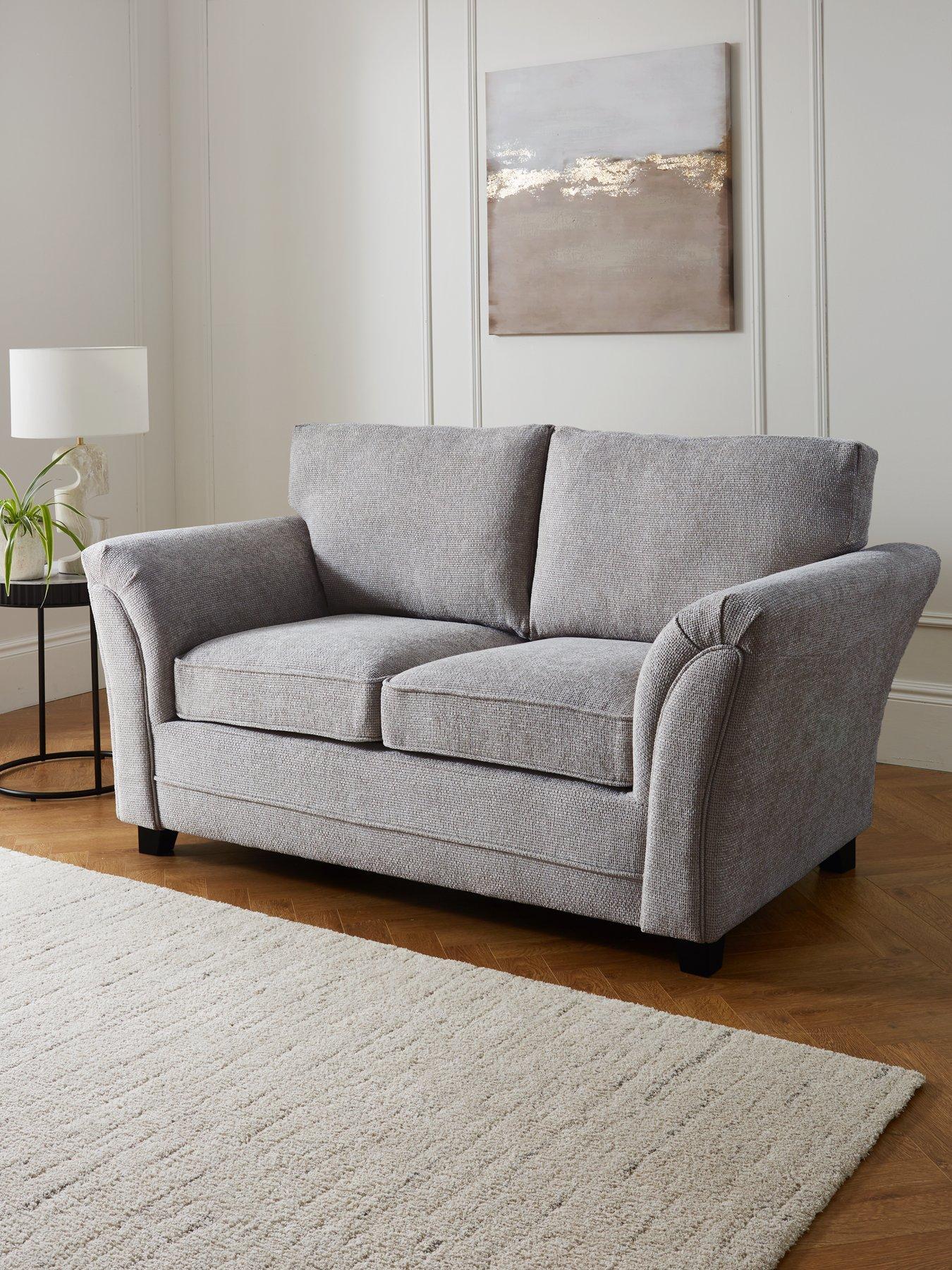 The Very Collection Dury Chunky Weave 2 Seater Standard Back Sofa - FSC® Certified